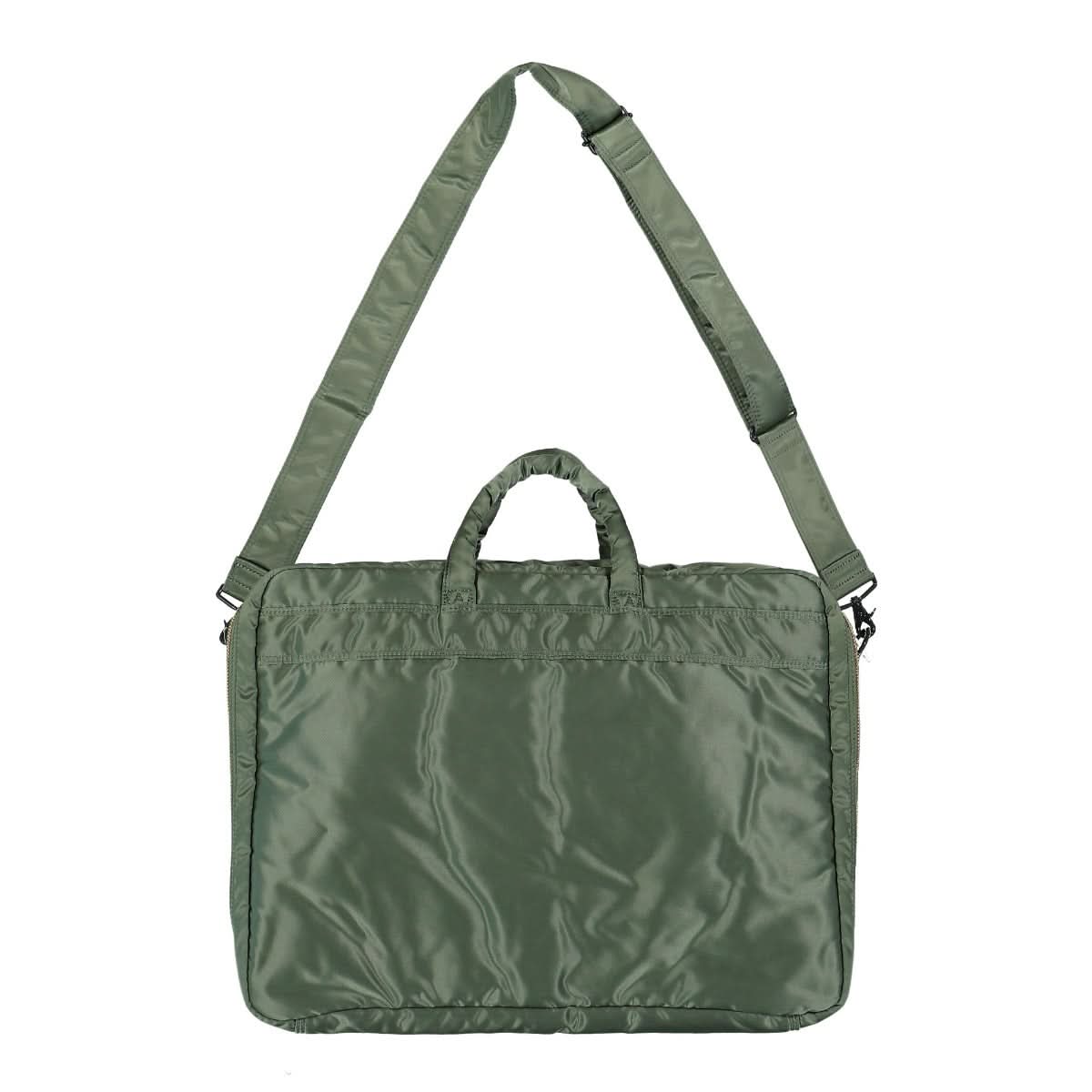 Porter-Yoshida & Co. Tanker 2Way Overnight Briefcase Green Detail view 2 | Gate