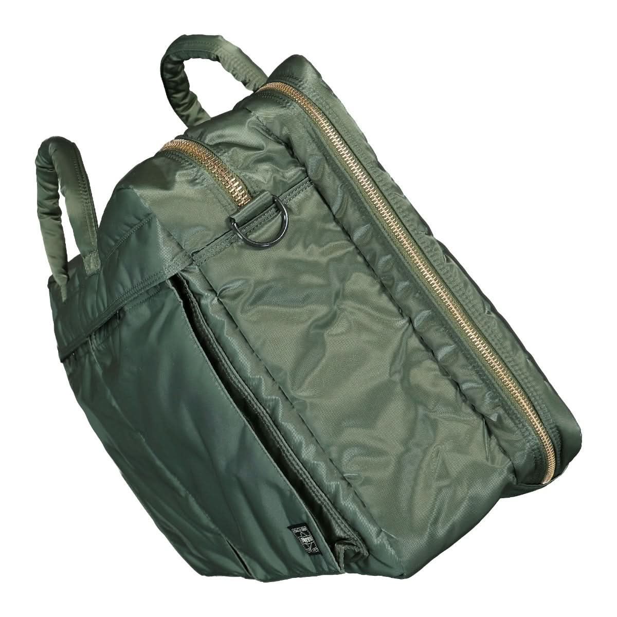 Porter-Yoshida & Co. Tanker 2Way Overnight Briefcase Green Detail view 4 | Gate