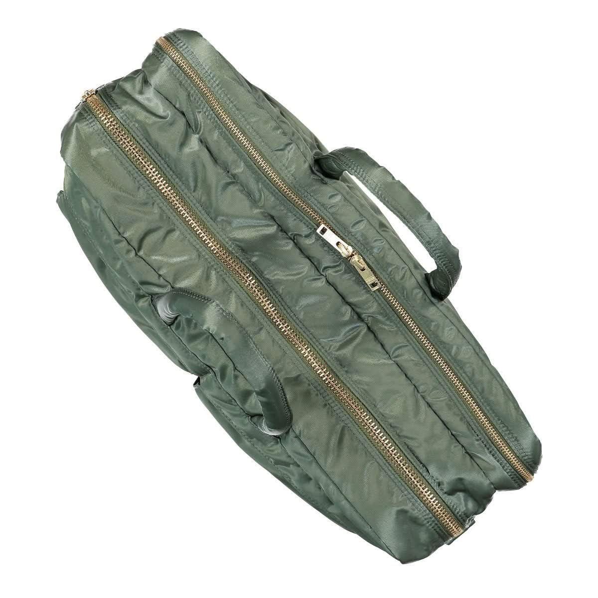Porter-Yoshida & Co. Tanker 2Way Overnight Briefcase Green Detail view 5 | Gate