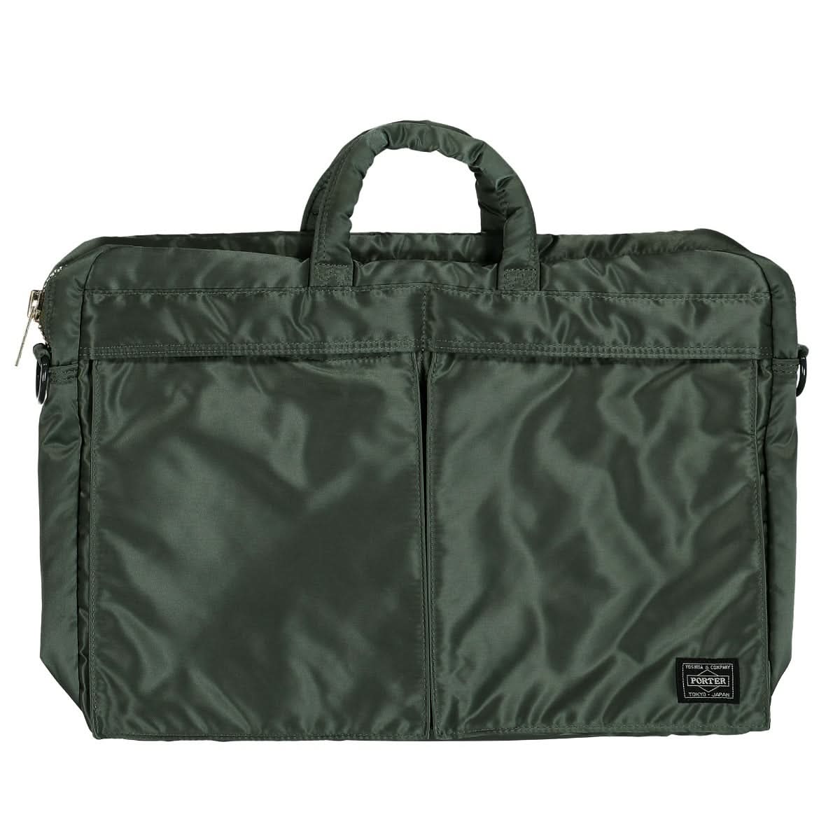 Porter-Yoshida & Co. Tanker 2Way Briefcase Green Detail view 1 | Gate