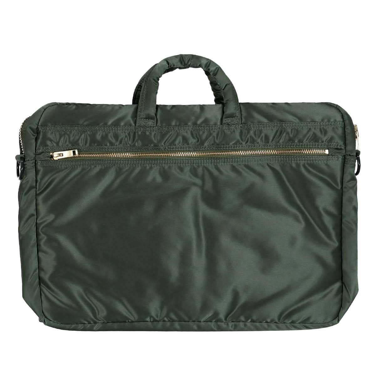 Porter-Yoshida & Co. Tanker 2Way Briefcase Green Detail view 2 | Gate