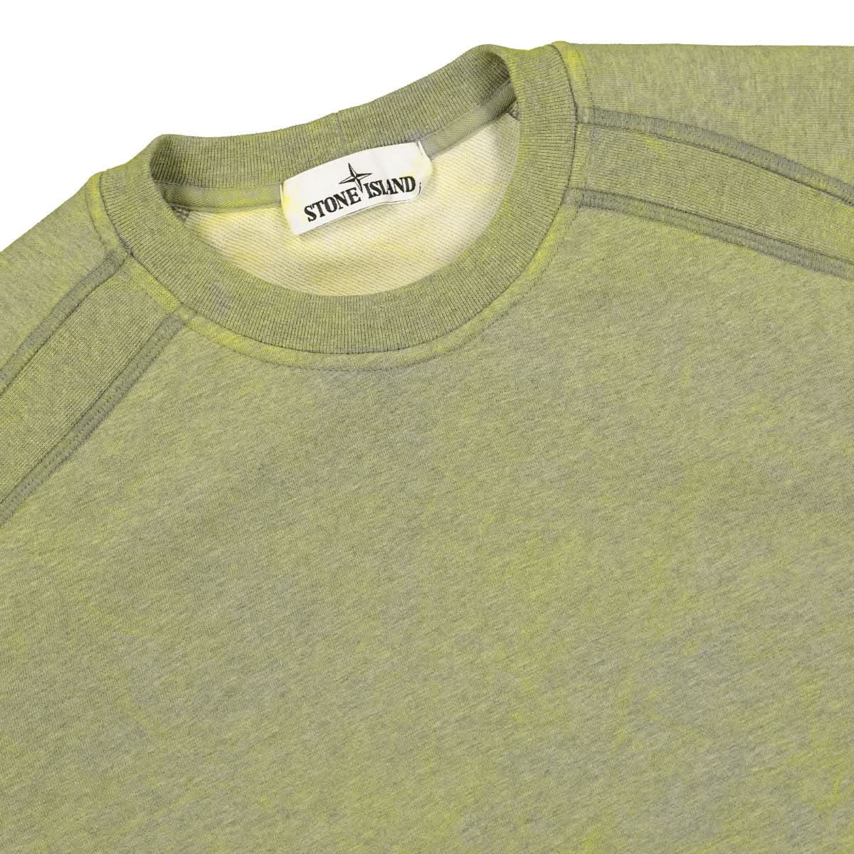 Stone Island Sweat-Shirt Yellow Detail view 3 | Gate