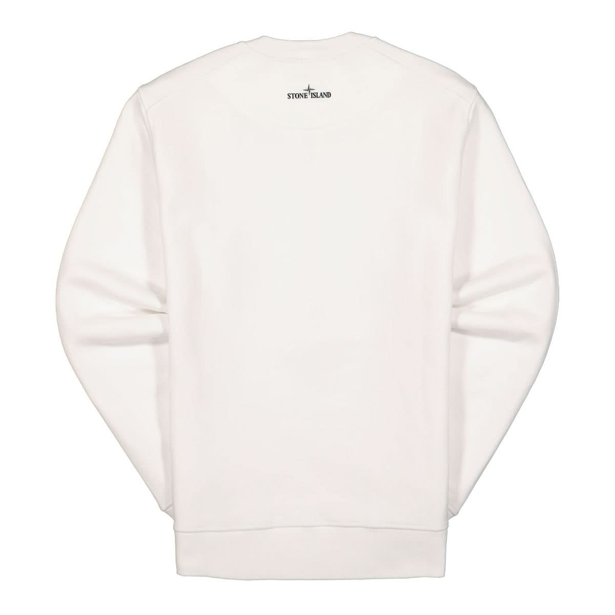 Stone Island Sweat-Shirt White Detail view 2 | Gate