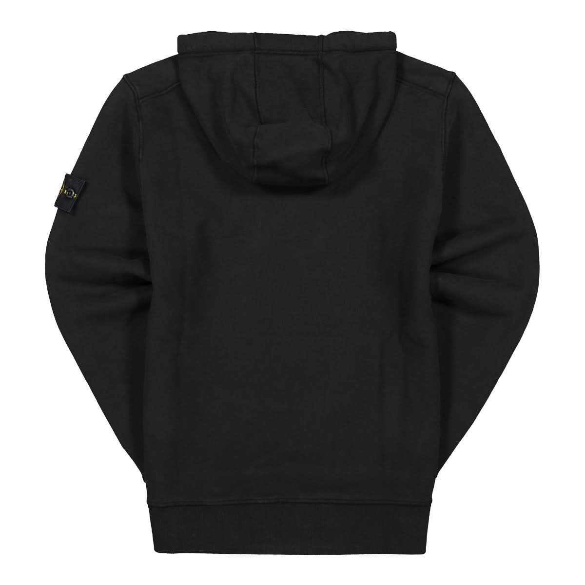 Stone Island Hooded Sweat-Shirt Black Detail view 2 | Gate