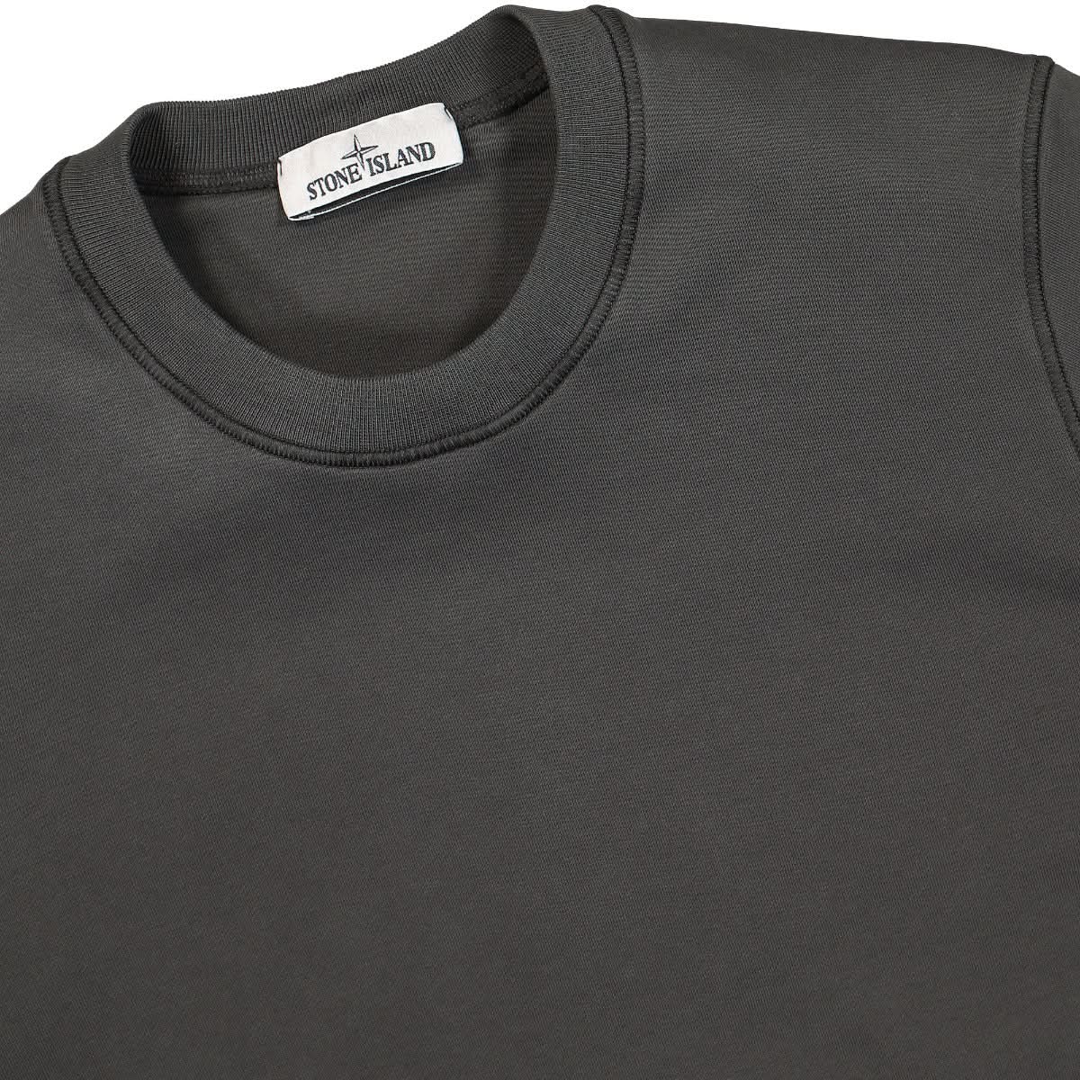 Stone Island Sweat-Shirt Grey Detail view 3 | Gate