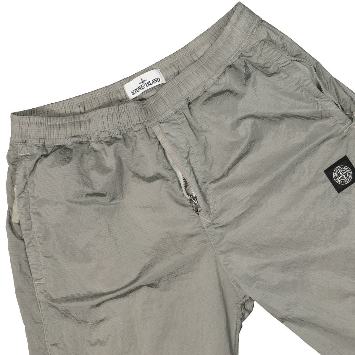 Stone Island Fleece Pants Grey Detail view 3 | Gate