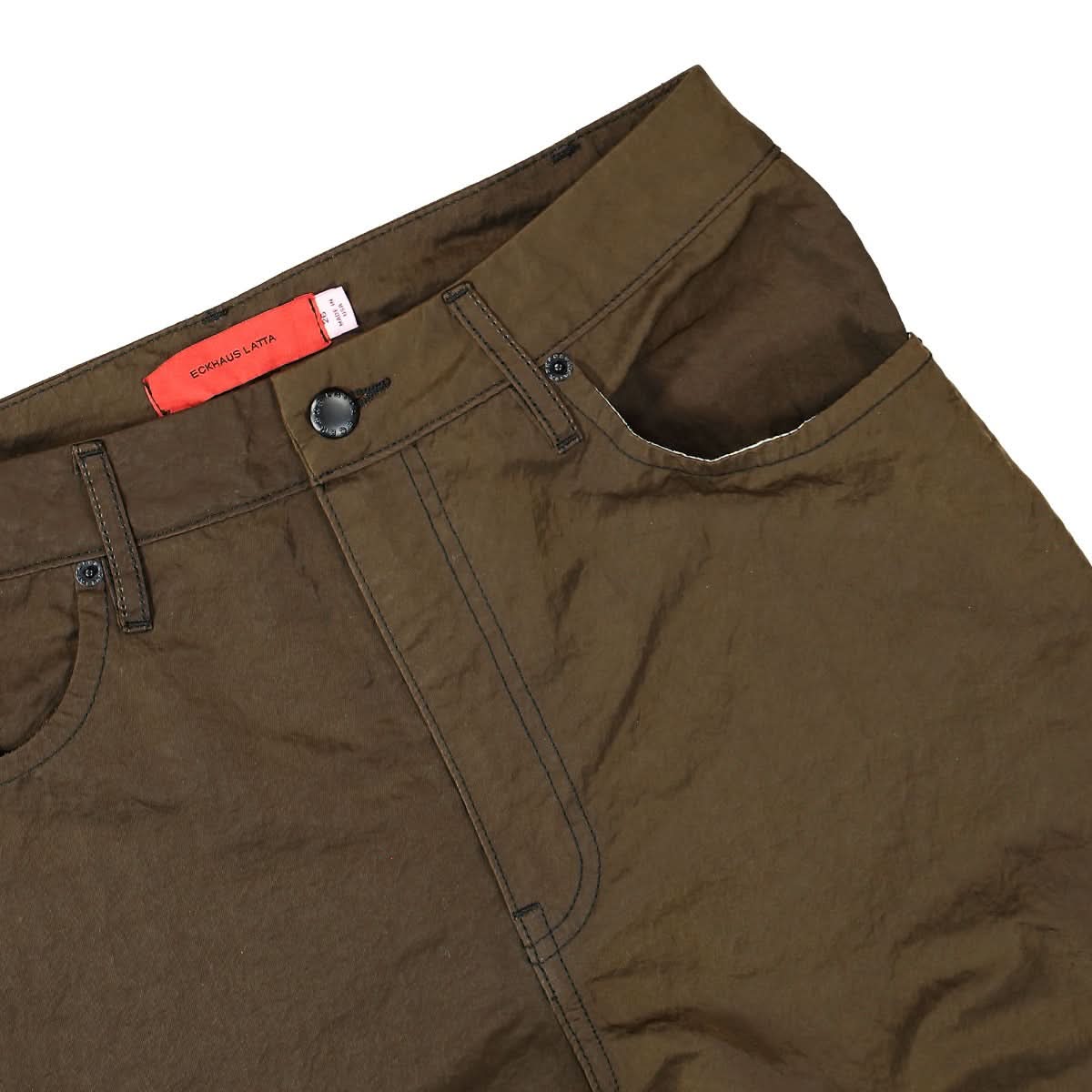 Eckhaus Latta Mobile Pant Brown Detail view 4 | Gate
