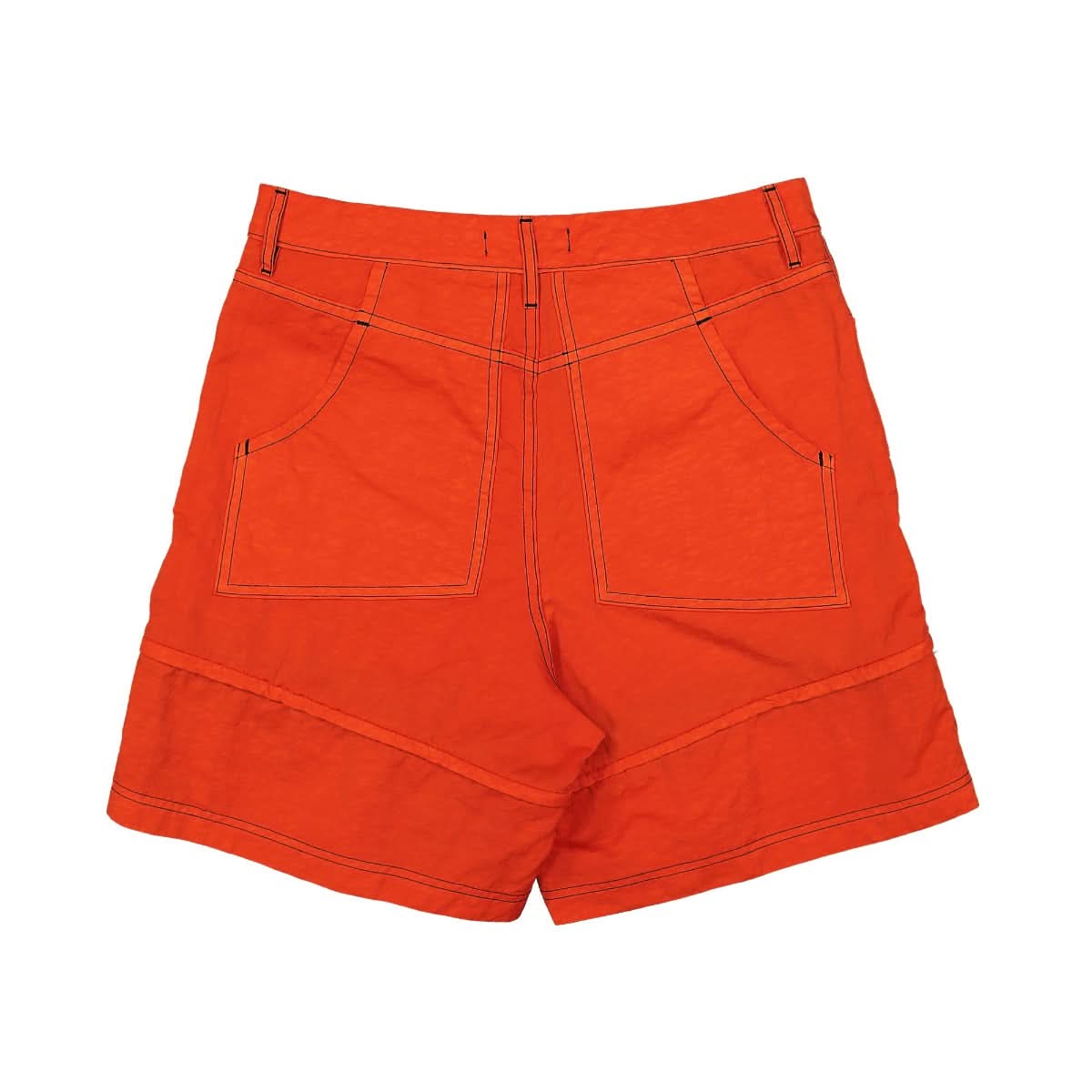 Eckhaus Latta Mobile Zip Short Orange,Red Detail view 2 | Gate