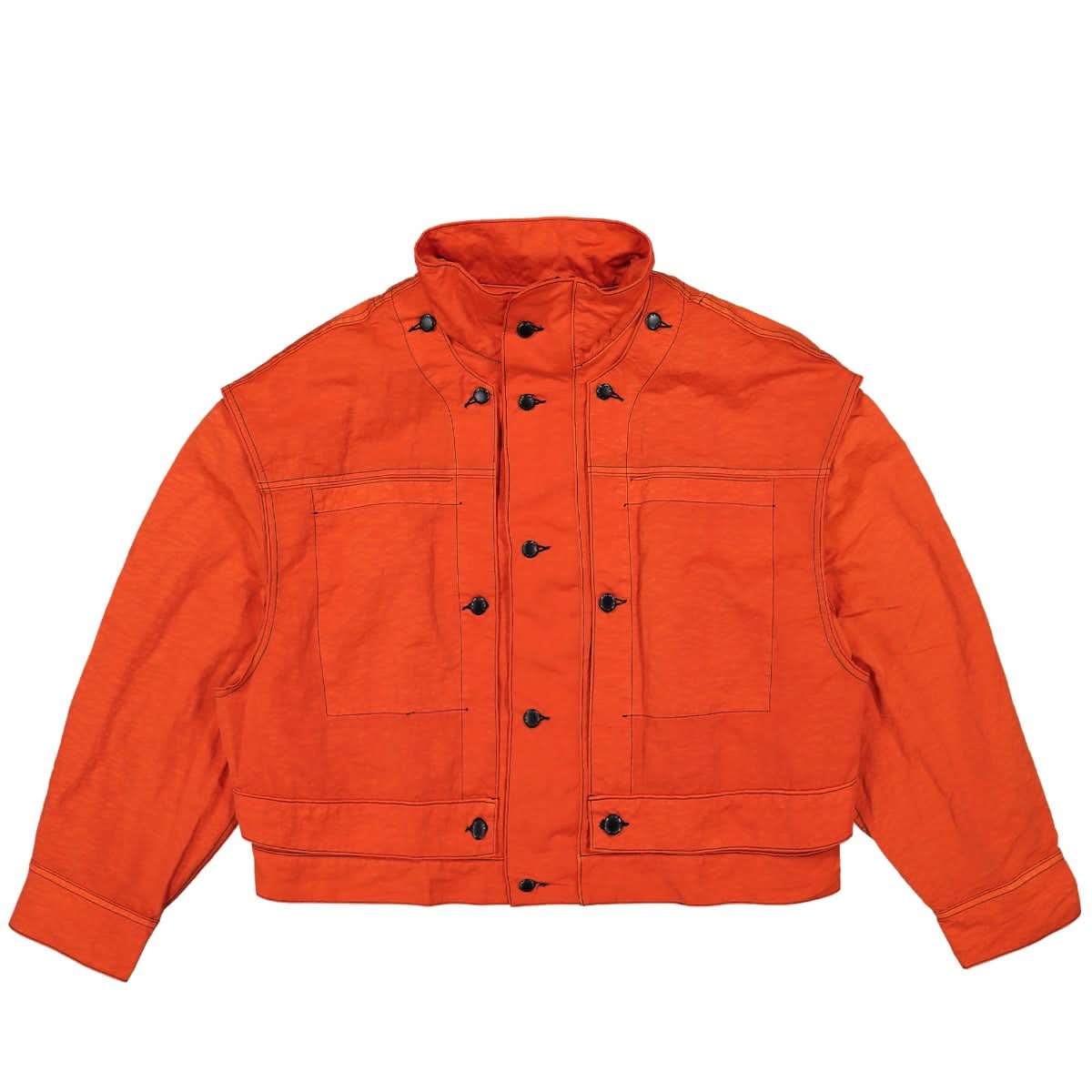 Eckhaus Latta Mobile Jacket Orange,Red Detail view 1 | Gate