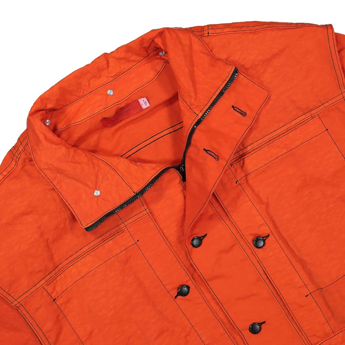 Eckhaus Latta Mobile Jacket Orange,Red Detail view 3 | Gate