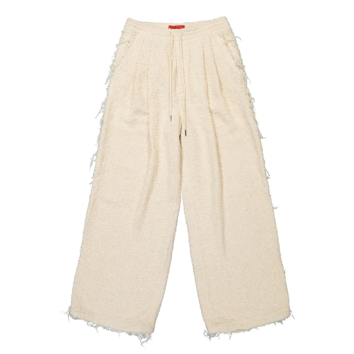 Eckhaus Latta Boucle Trouser Beige Detail view 1 | Gate