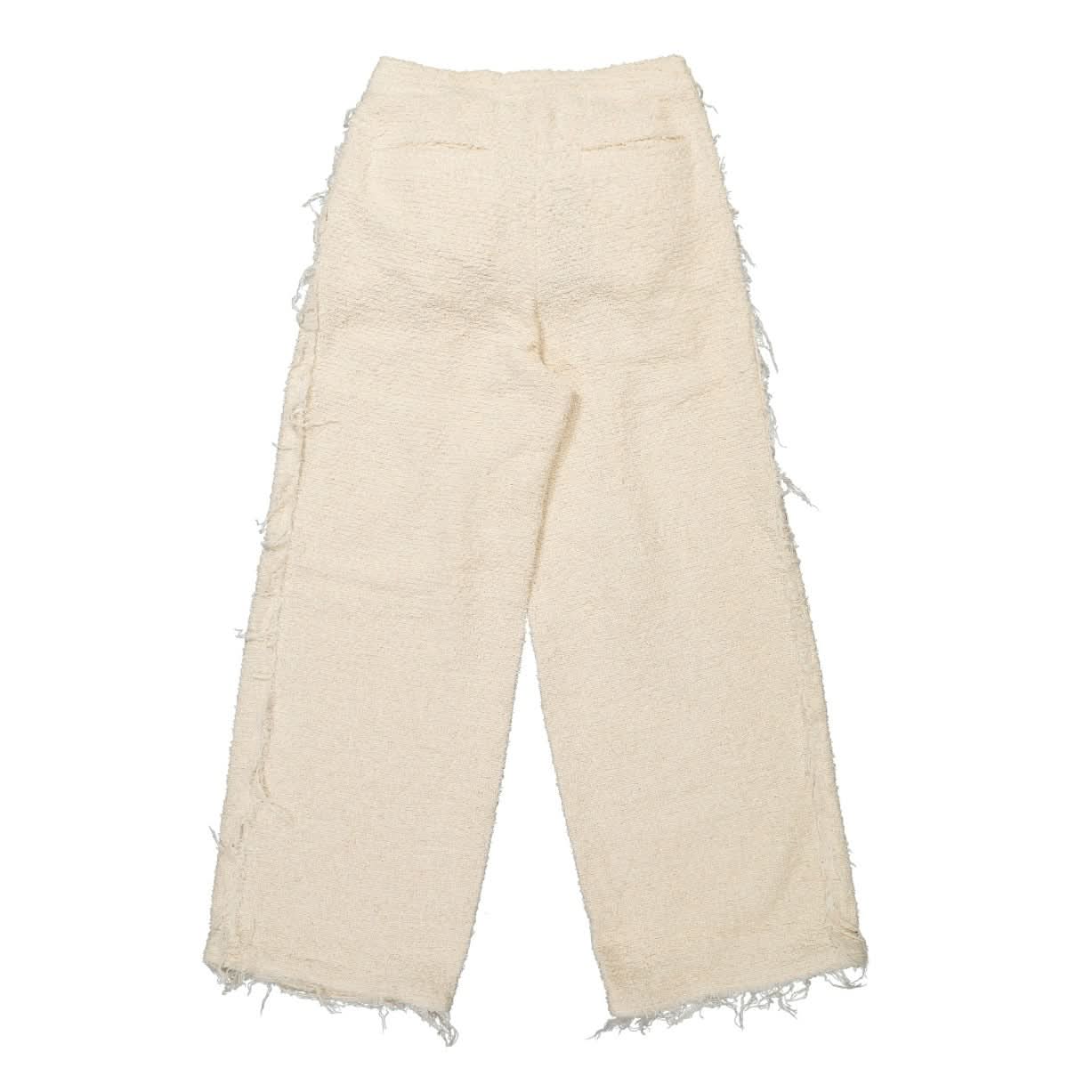 Eckhaus Latta Boucle Trouser Beige Detail view 2 | Gate