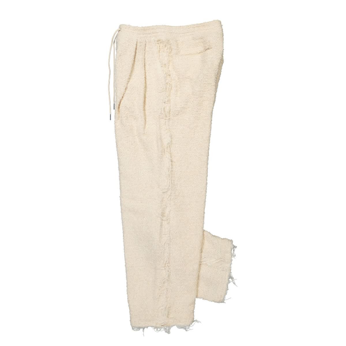 Eckhaus Latta Boucle Trouser Beige Detail view 3 | Gate
