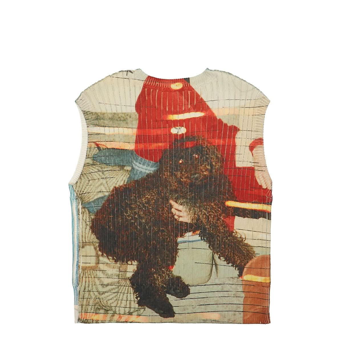 Eckhaus Latta Ribboned Vest Multicolor Detail view 2 | Gate