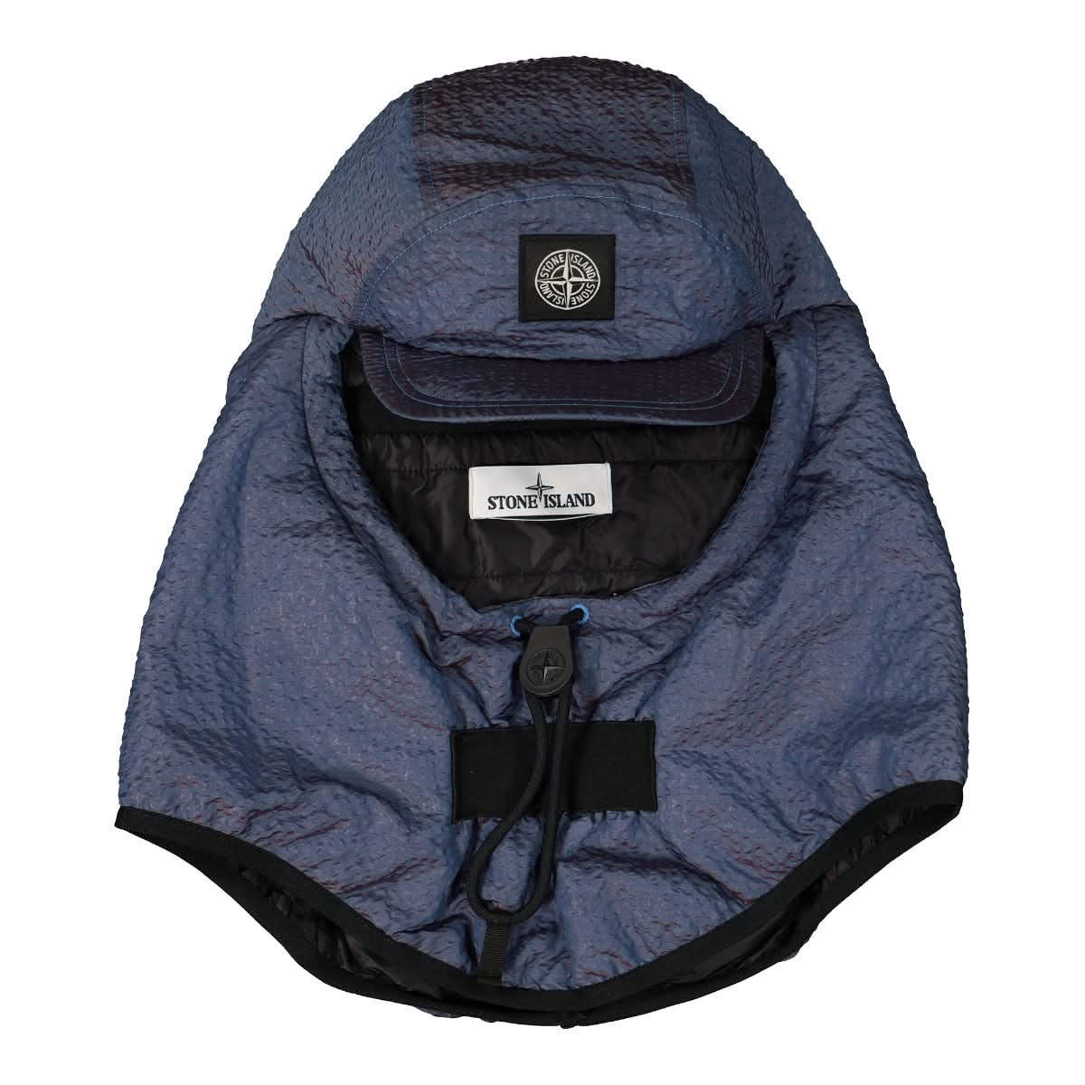 Stone Island Hat Blue Detail view 1 | Gate