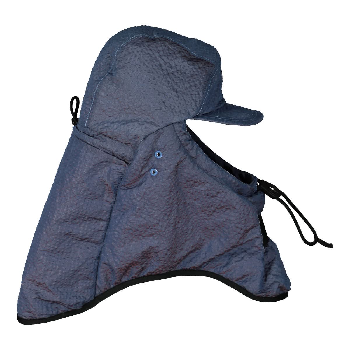 Stone Island Hat Blue Detail view 4 | Gate