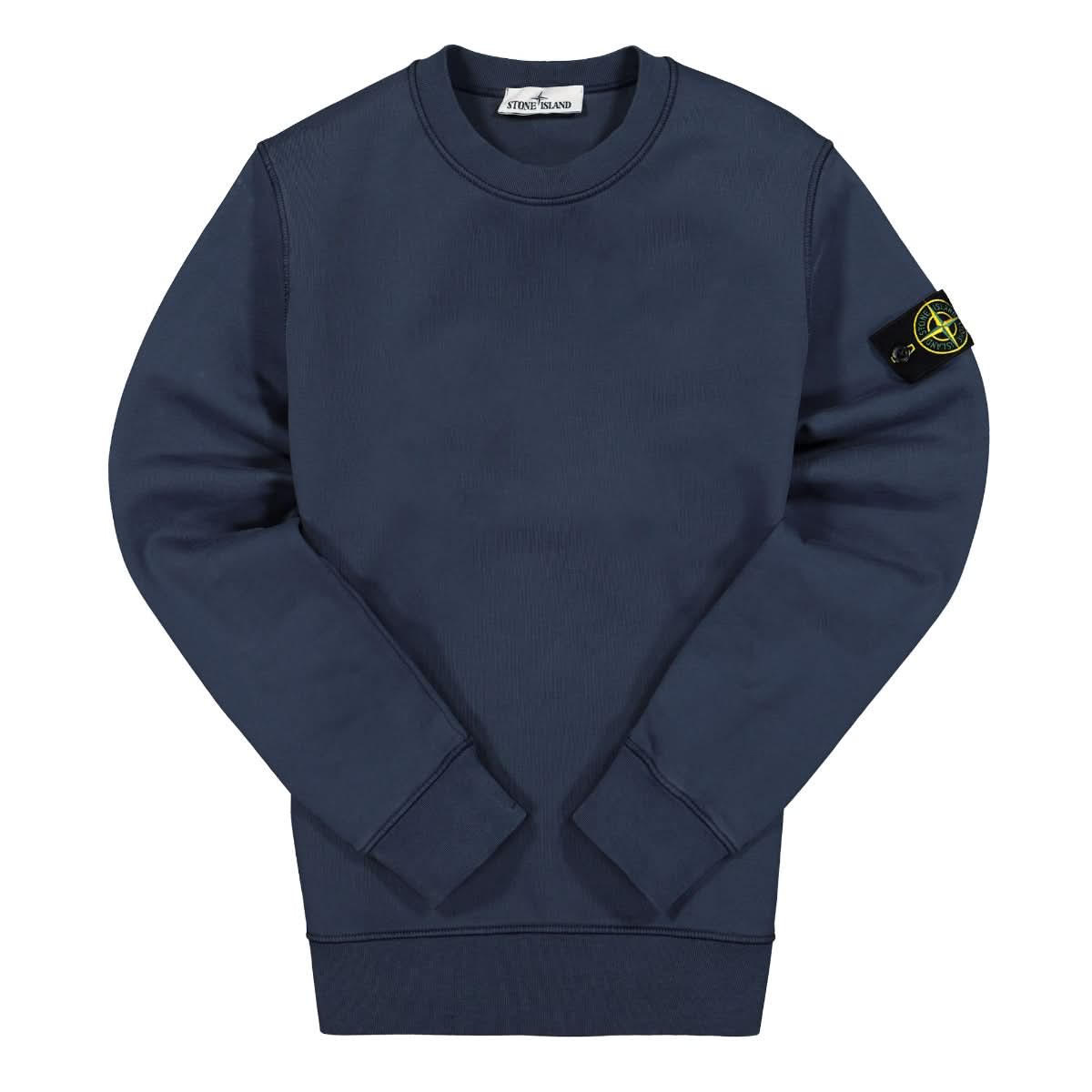 Stone Island Sweat-Shirt Blue Detail view 1 | Gate