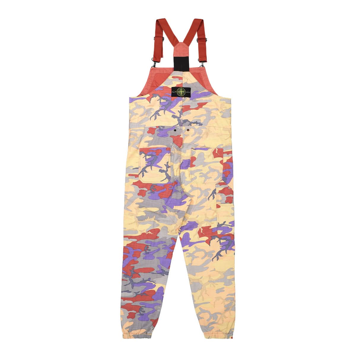 Stone Island Heritage Camo Ripstop Nylon Overall Camouflage Detail view 2 | Gate