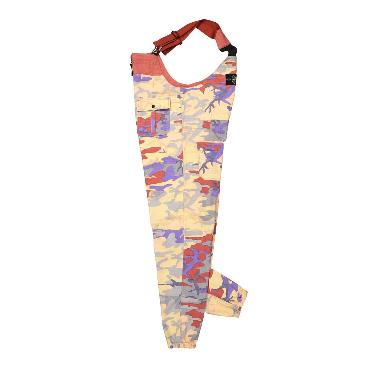 Stone Island Heritage Camo Ripstop Nylon Overall Camouflage Detail view 3 | Gate