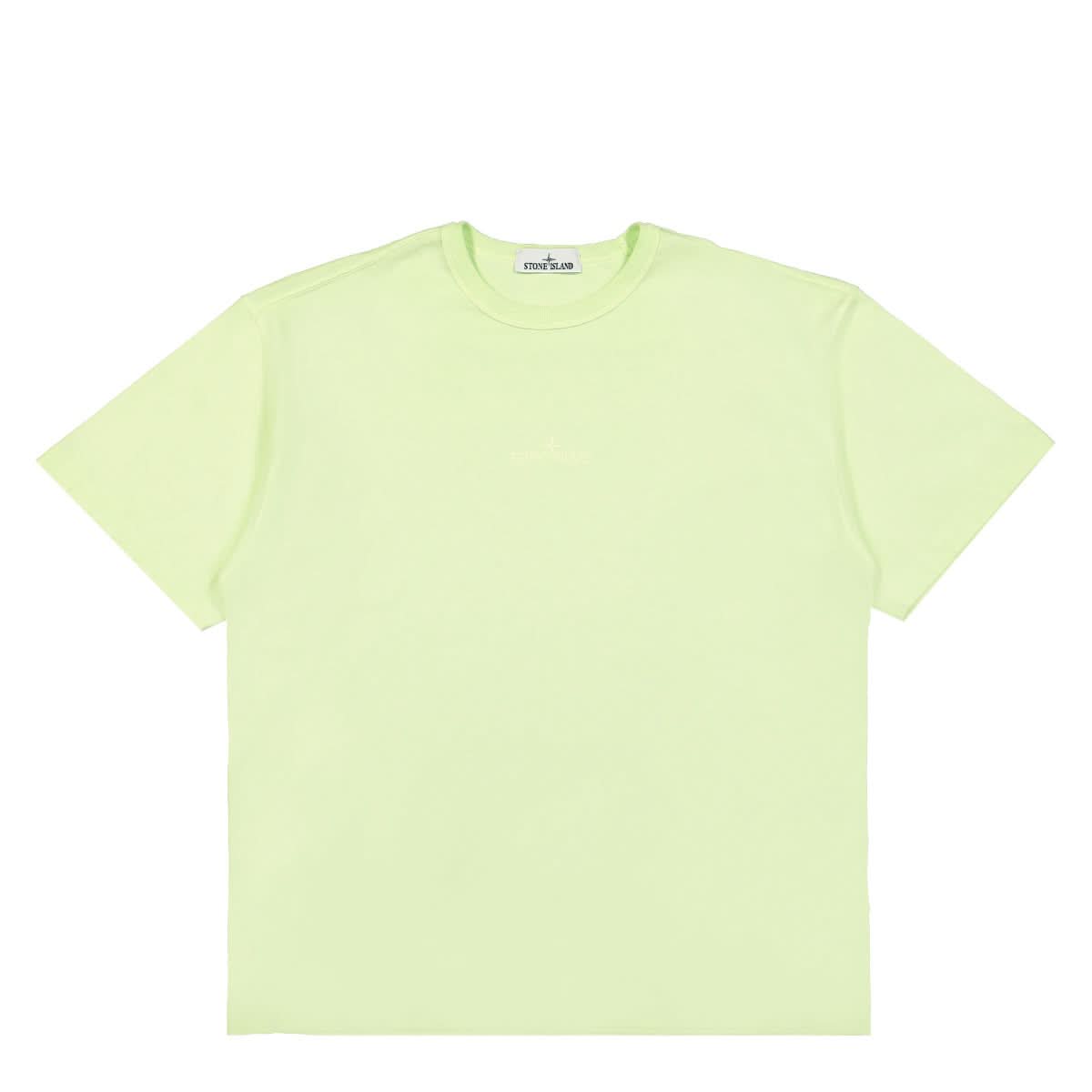 Stone Island Short Sleeve T-Shirt Green Detail view 1 | Gate