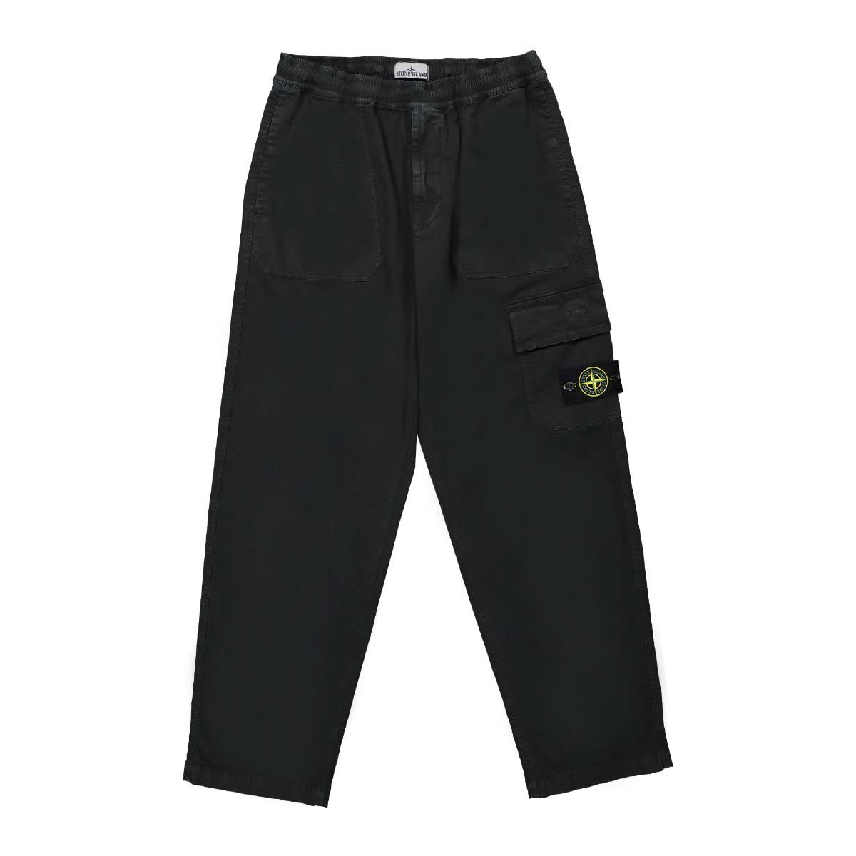 Stone Island Cargo Pants Black Detail view 1 | Gate