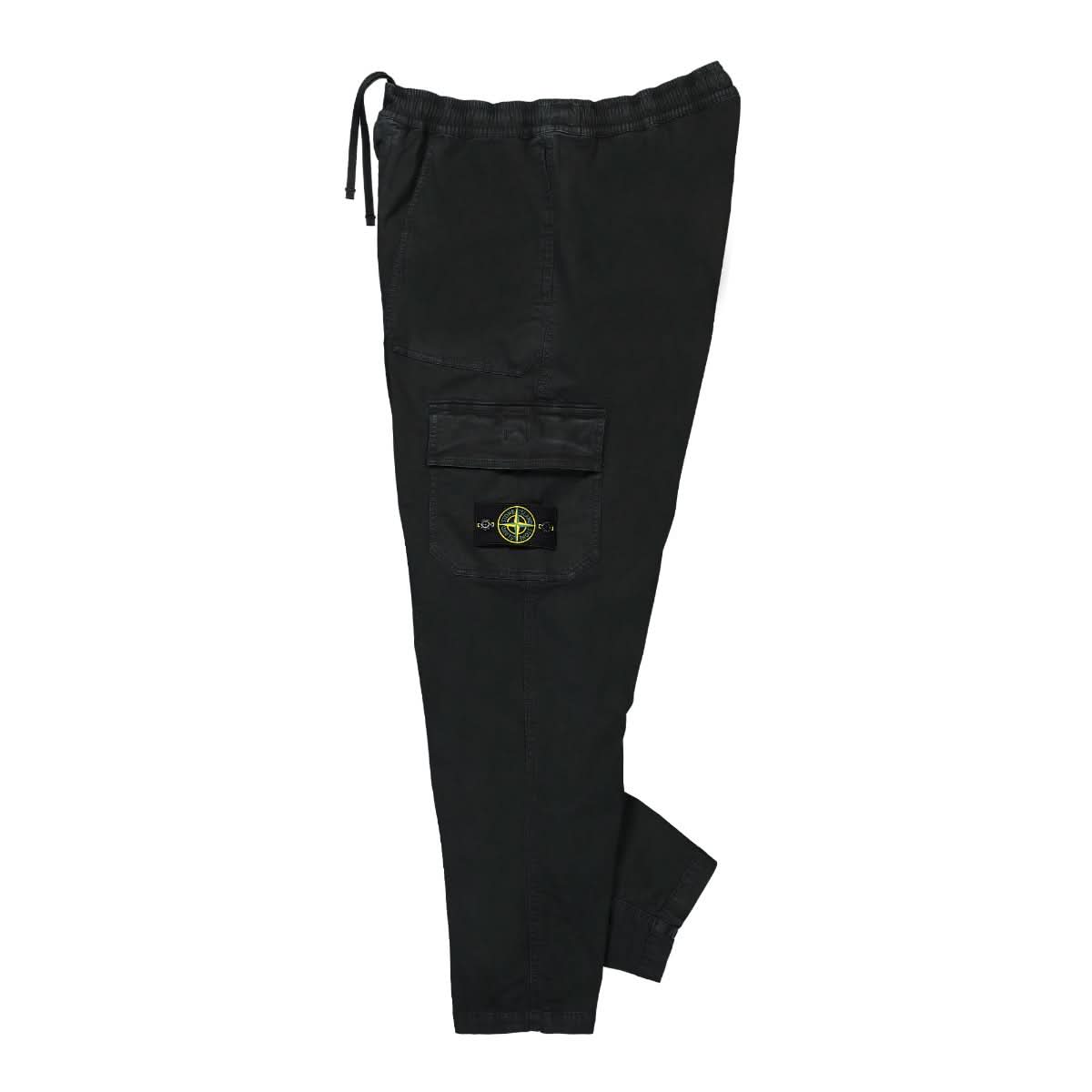 Stone Island Cargo Pants Black Detail view 3 | Gate