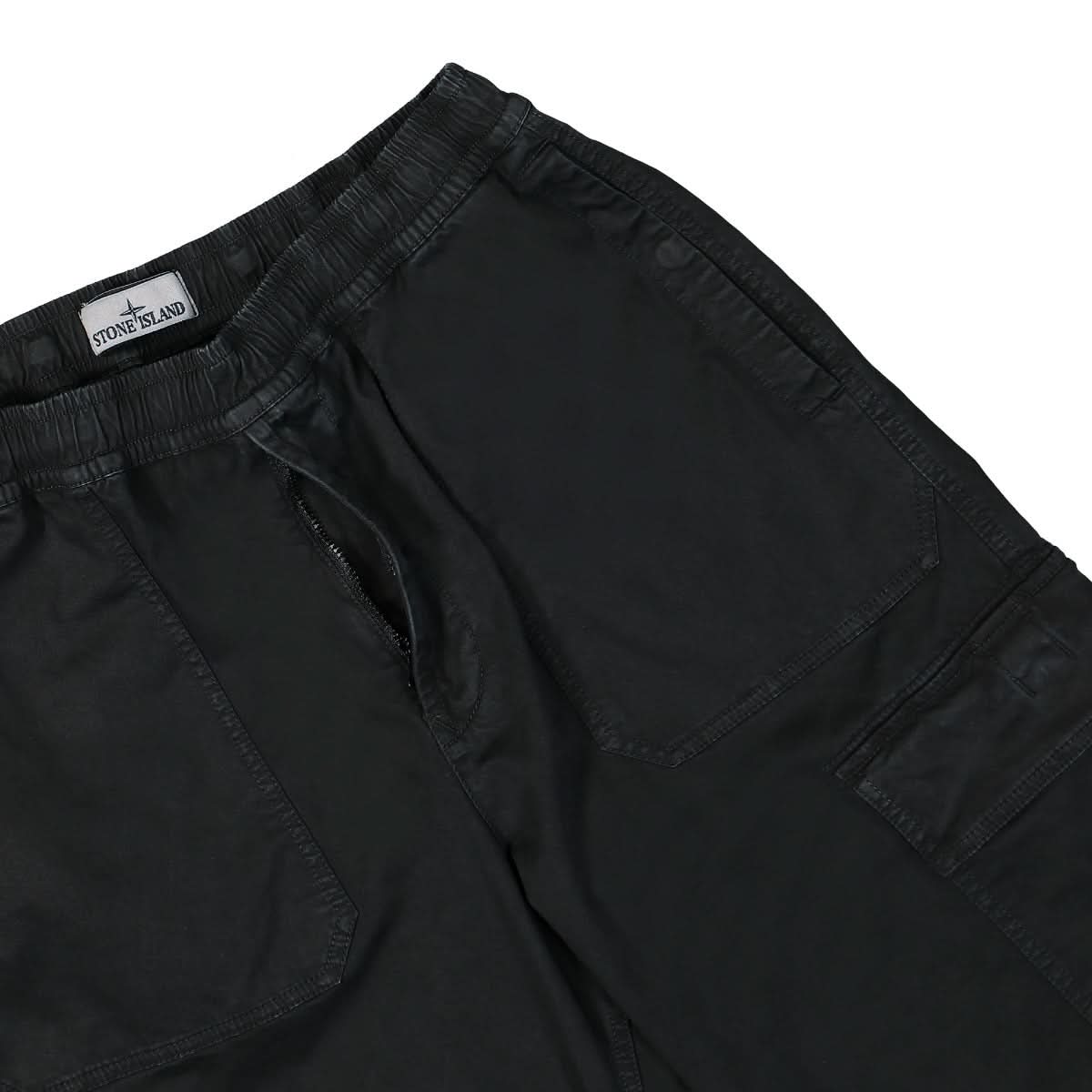 Stone Island Cargo Pants Black Detail view 4 | Gate