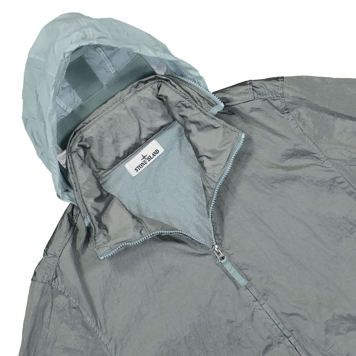Stone Island Nylon Metal Blouson Blue,Green Detail view 3 | Gate