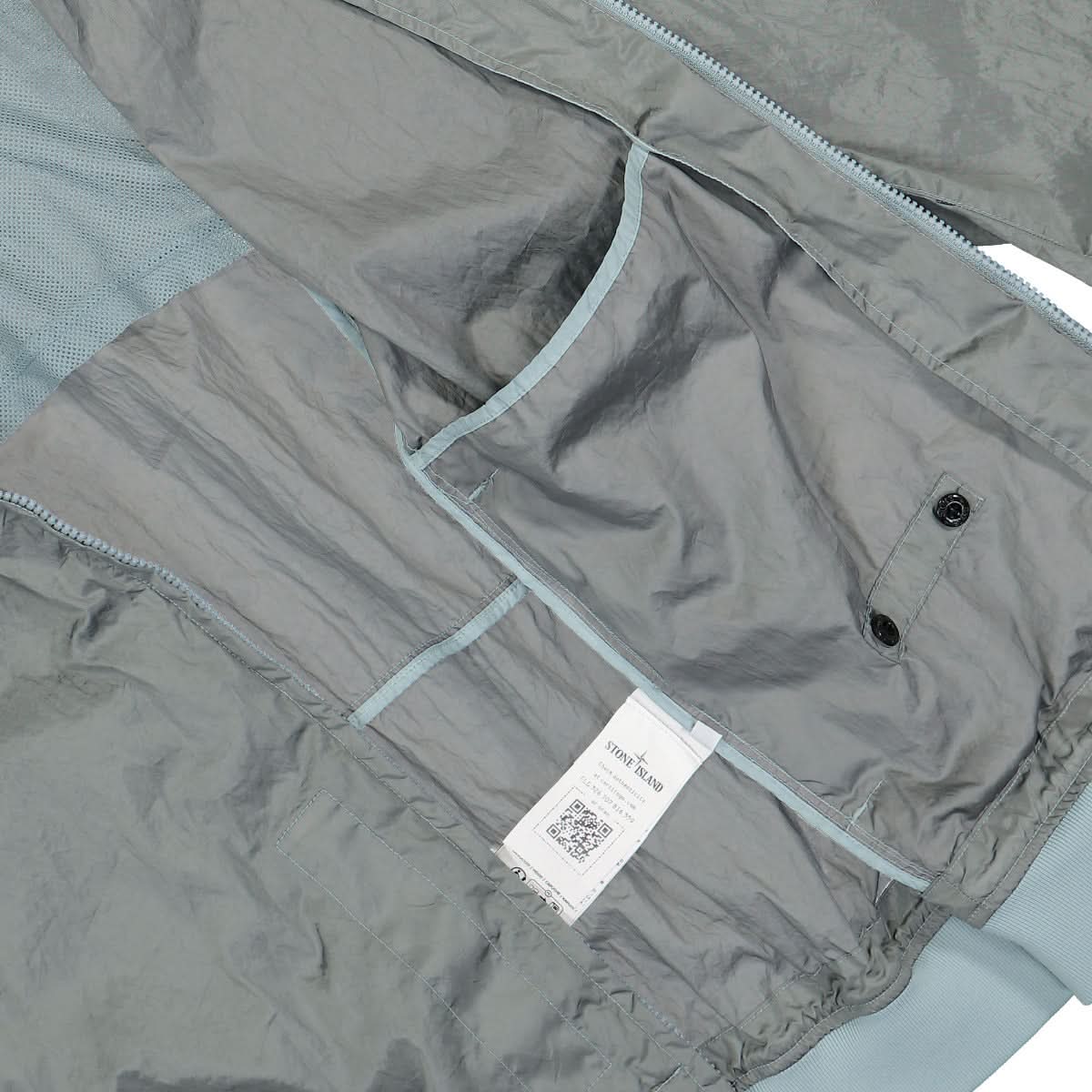 Stone Island Nylon Metal Blouson Blue,Green Detail view 5 | Gate