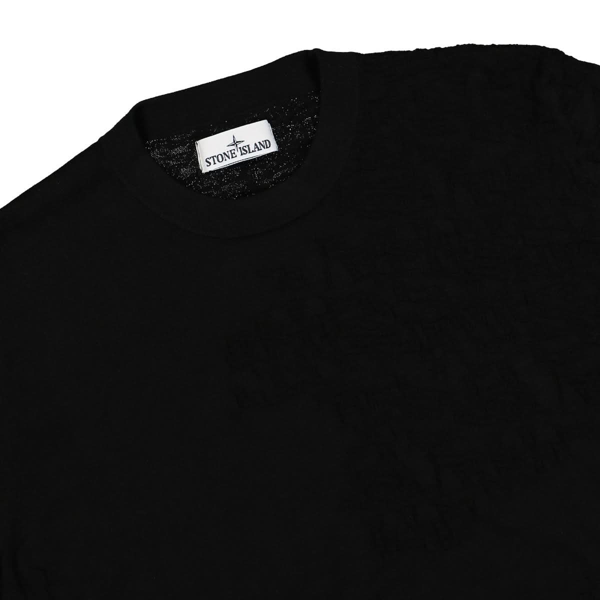 Stone Island Crewneck Knit Black Detail view 3 | Gate