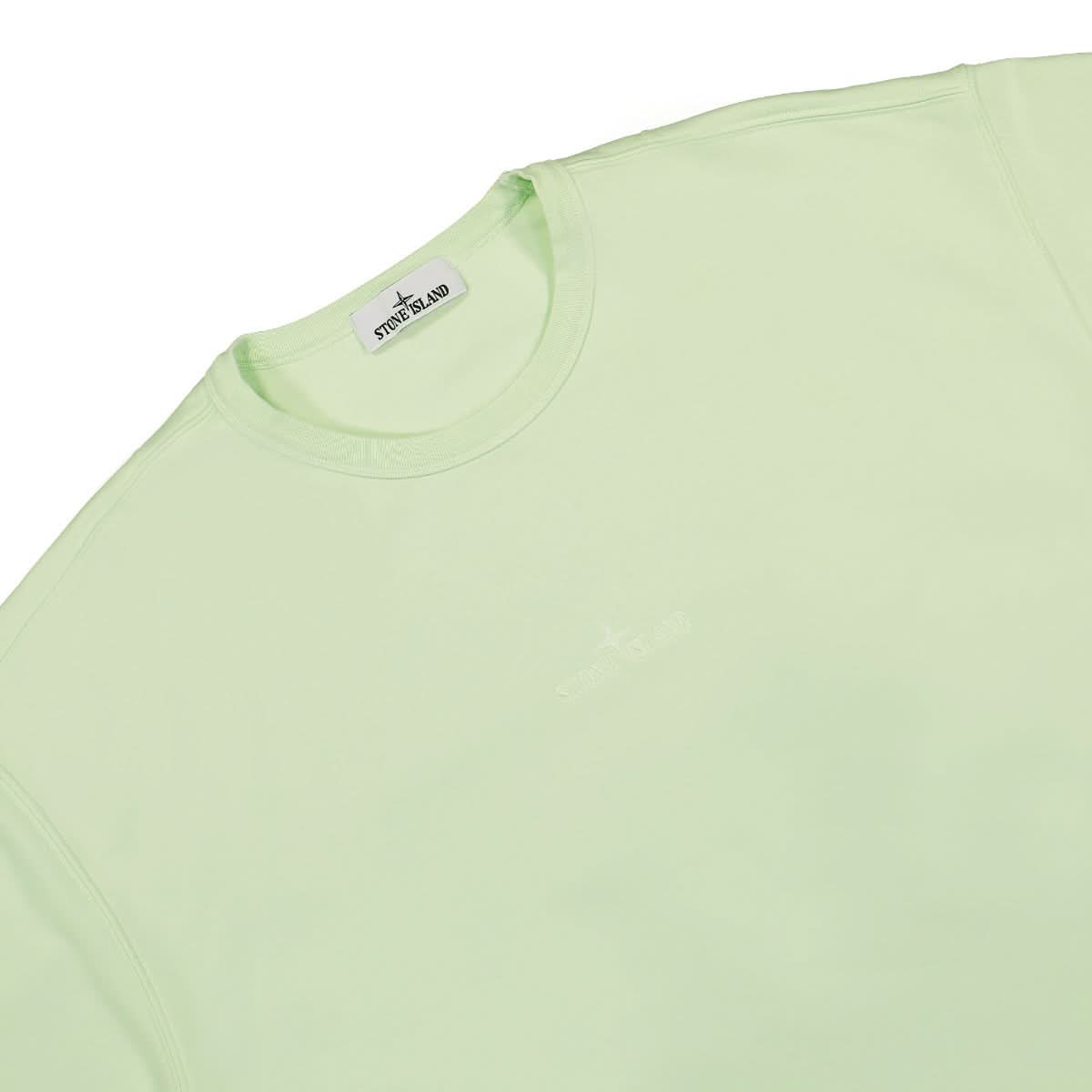 Stone Island Crewneck Sweatshirt Green Detail view 3 | Gate