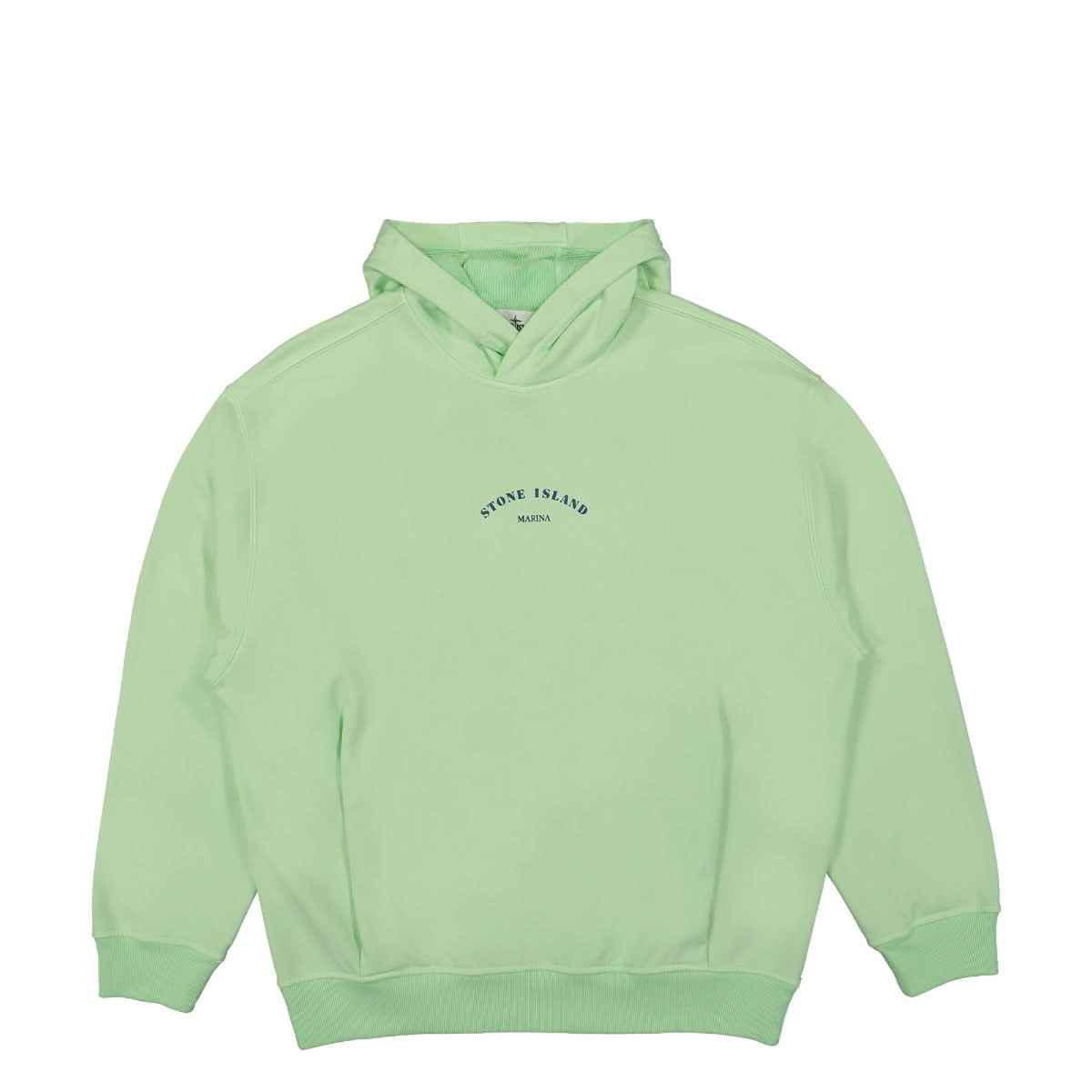 Stone Island Hooded Sweatshirt Green Detail view 1 | Gate