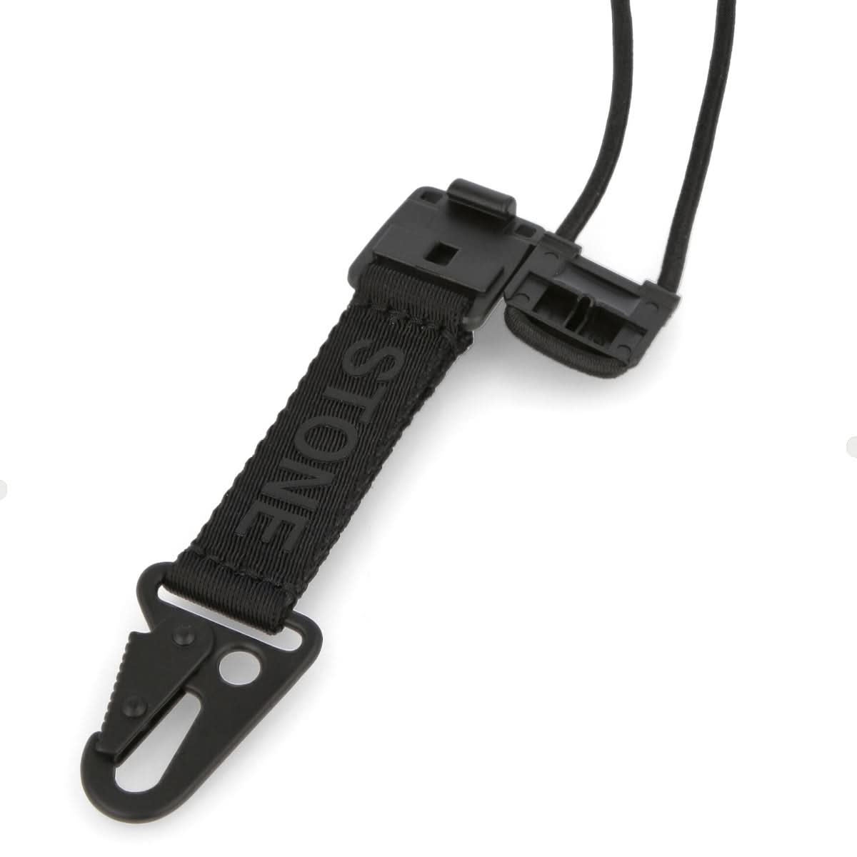 Stone Island Neck Key Holder Black Detail view 4 | Gate