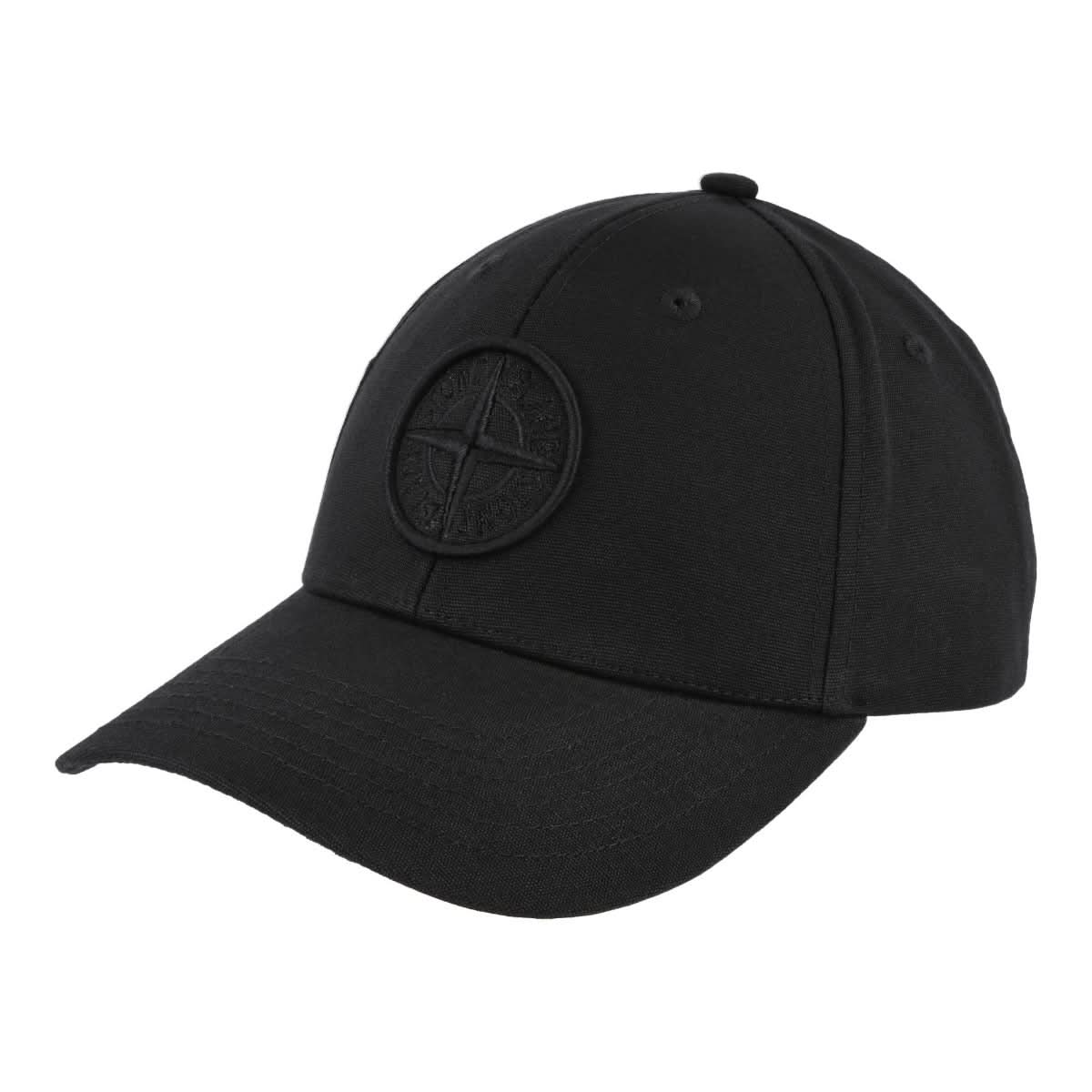 Stone Island Cap Black Detail view 1 | Gate