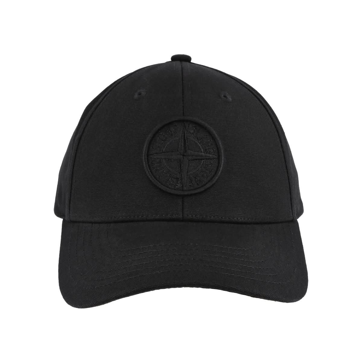 Stone Island Cap Black Detail view 4 | Gate