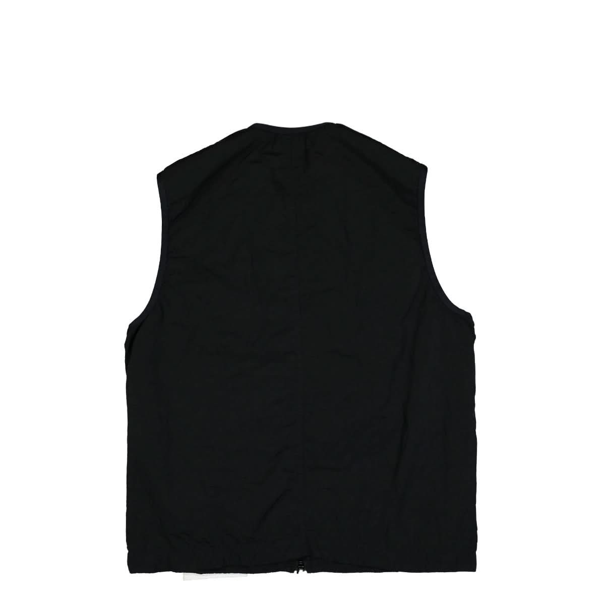 Stone Island Regenerated Nylon Vest Black Detail view 2 | Gate