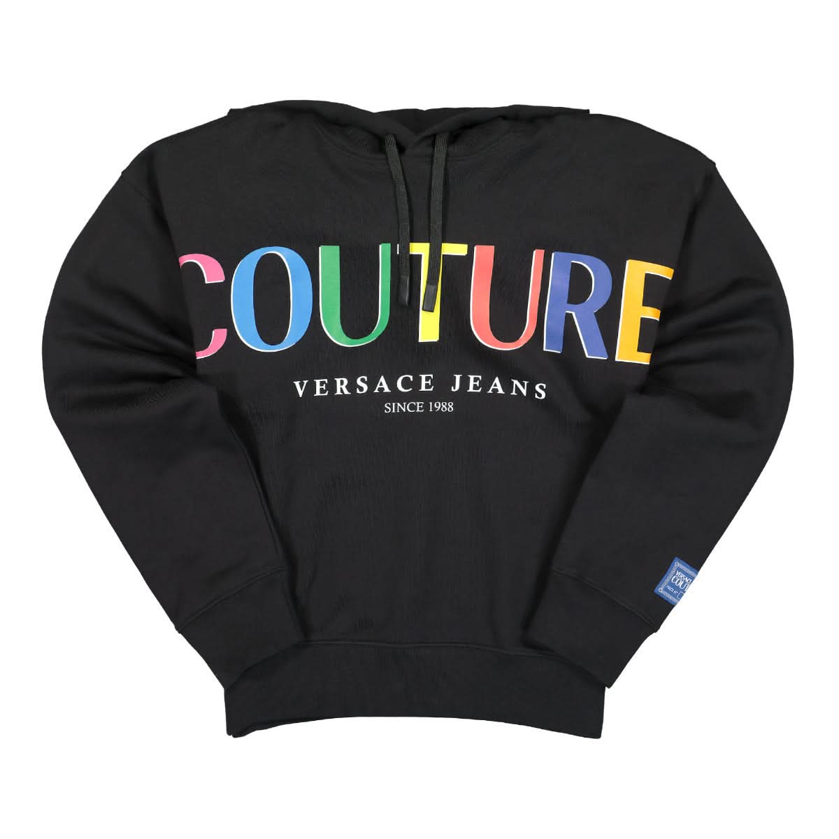 Versace Jeans Couture Rainbow Sweatshirt Black Detail view 1 | Gate