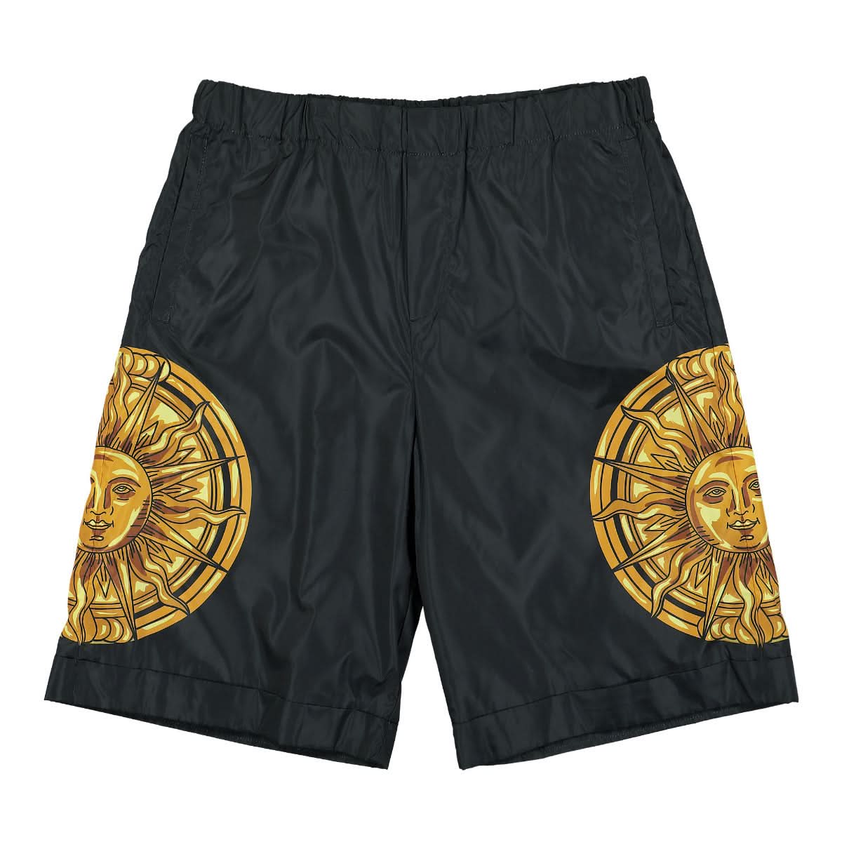 Versace Jeans Couture Baroque Sun Shorts Black Detail view 1 | Gate