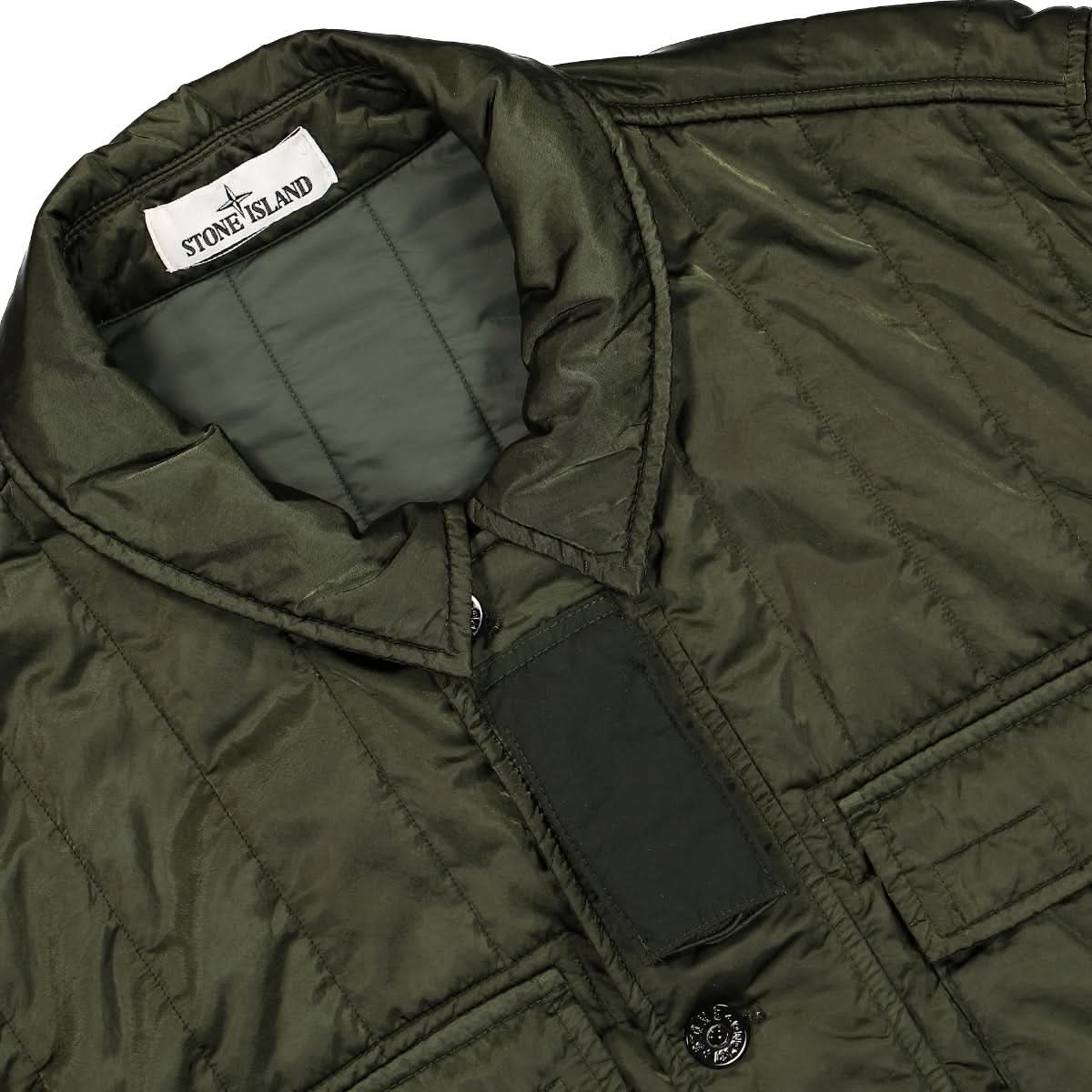 Stone Island Jacket Olive Detail view 3 | Gate