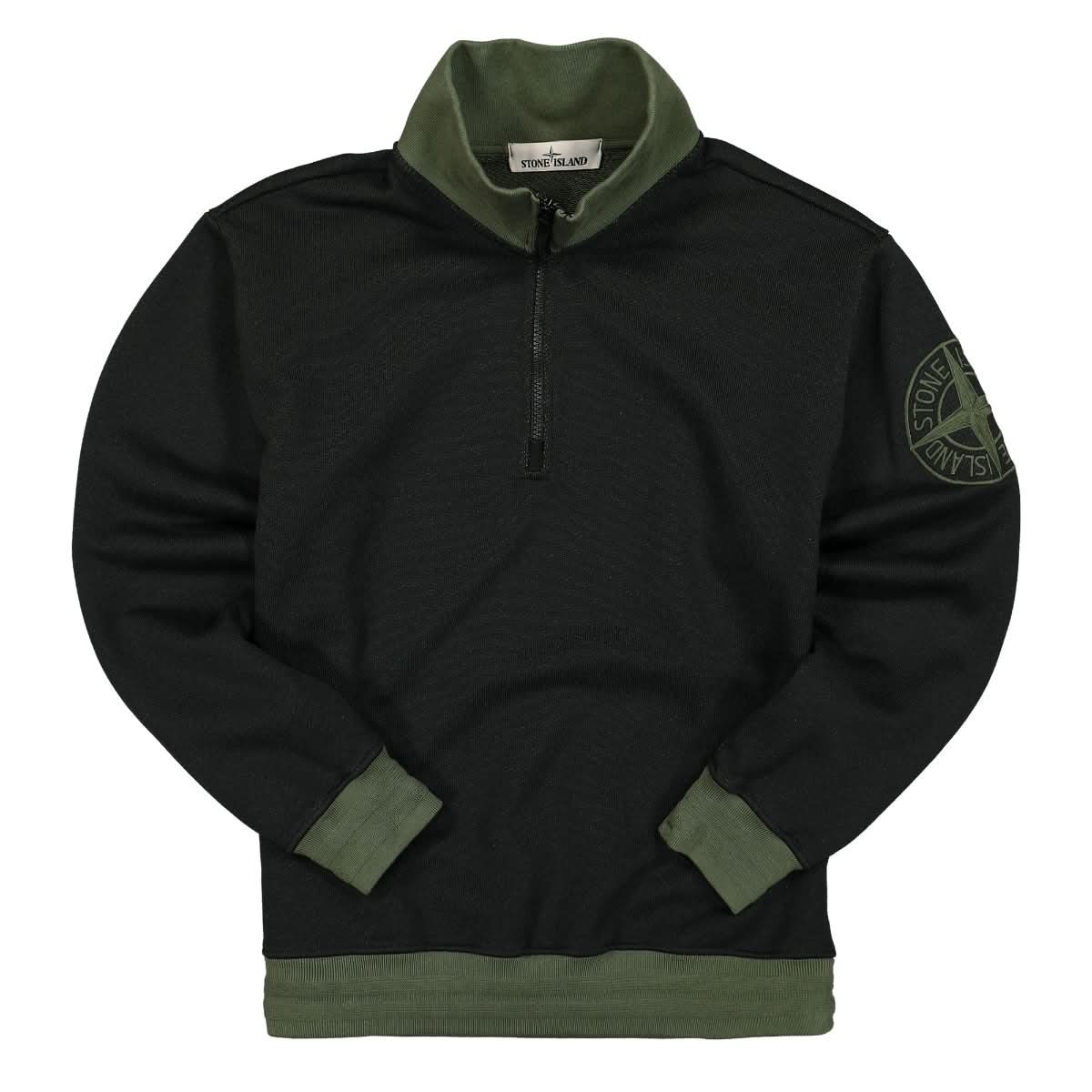 Stone Island Sweat-Shirt Black Detail view 1 | Gate