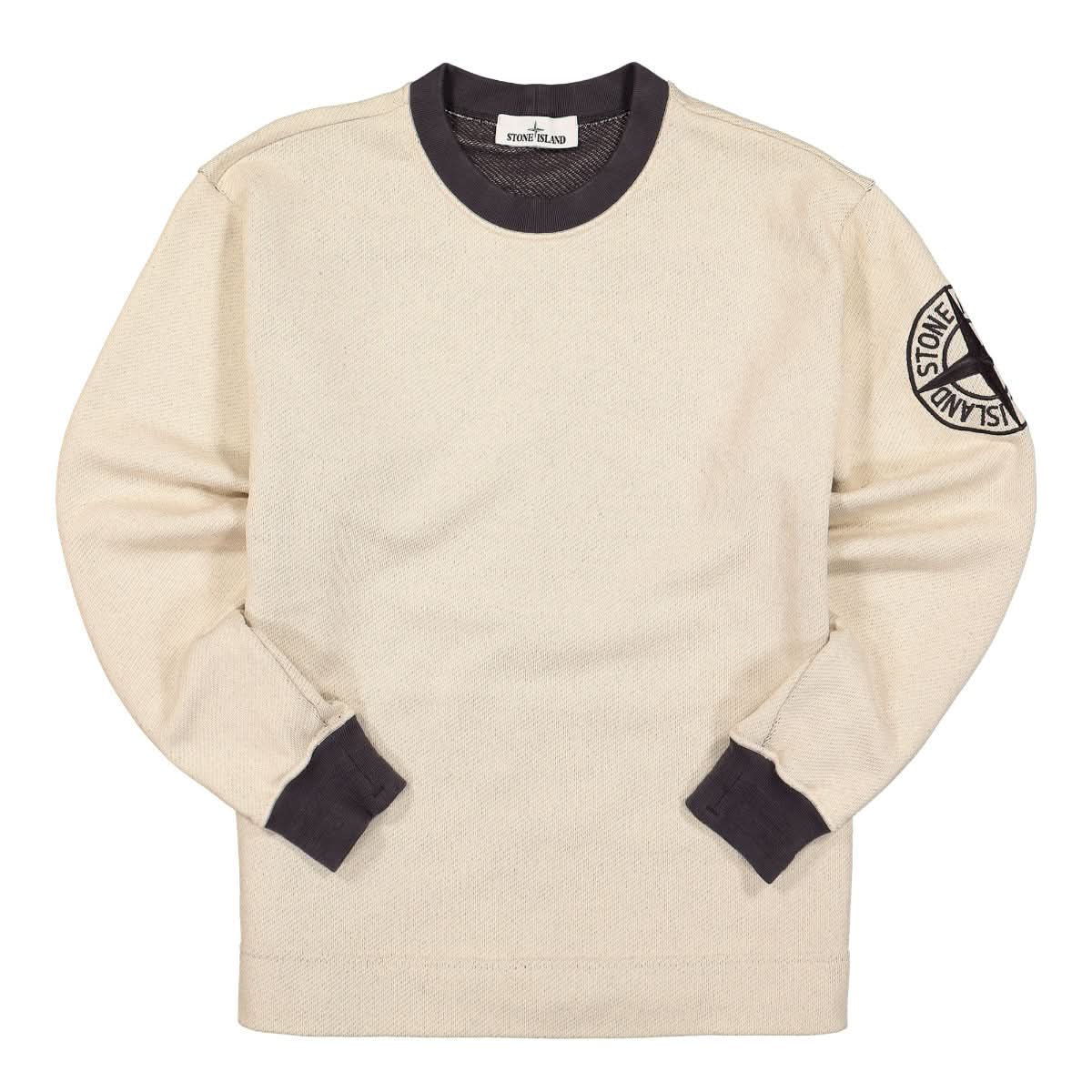 Stone Island Sweat-Shirt Beige Detail view 1 | Gate