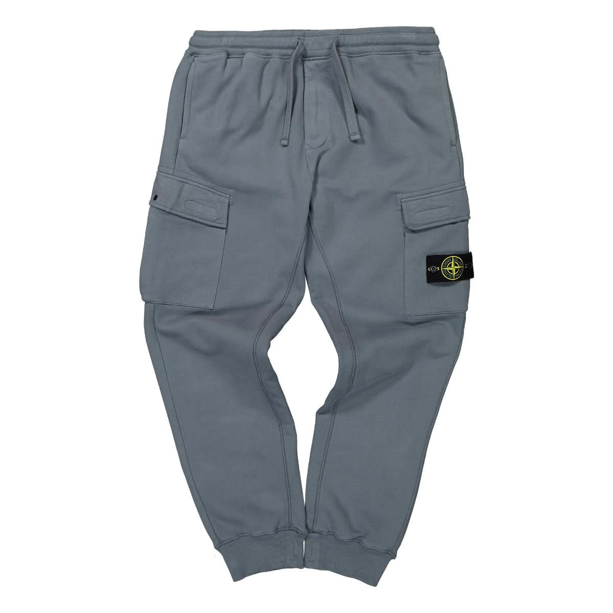 Stone Island Fleece Pants Mid Blue Sweat & Track Pants 751565220.V0046 Detail View 1 | GATE