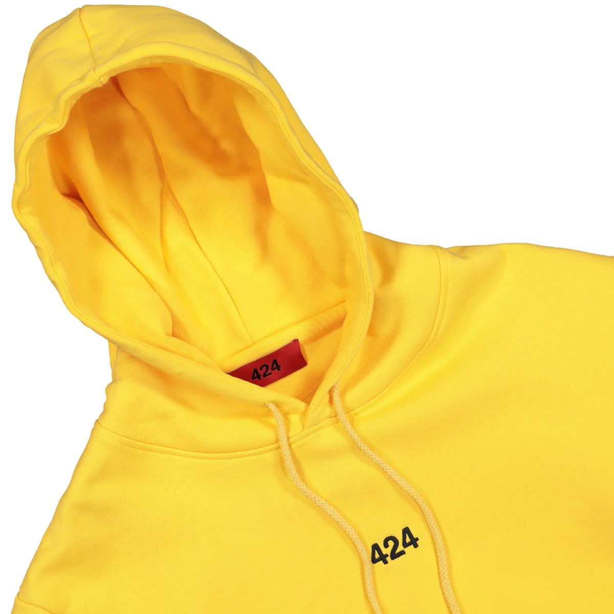 424 Hoodie Yellow Detail view 3 | Gate