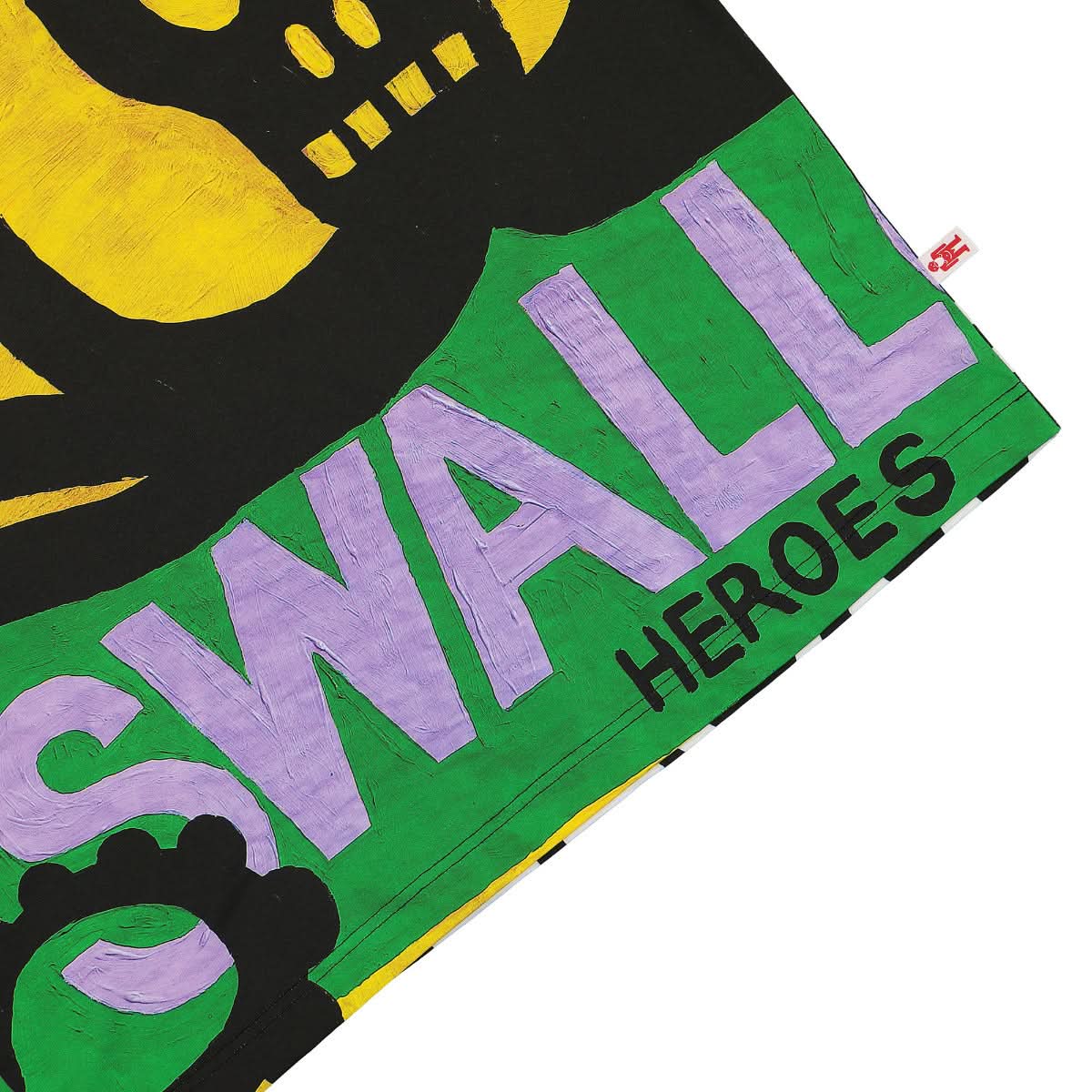 Walter Van Beirendonck Banner-T Oversized Multicolor Detail view 4 | Gate