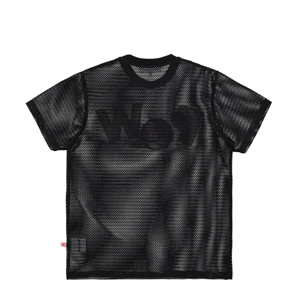 Walter Van Beirendonck POW Net T-Shirt Black Detail view 2 | Gate