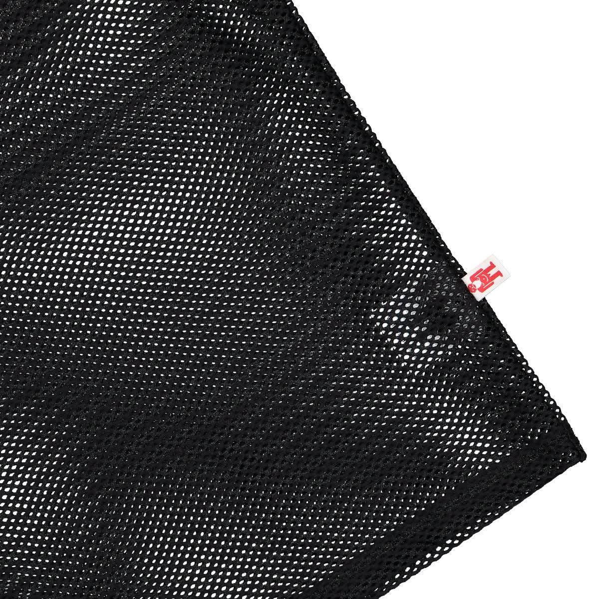 Walter Van Beirendonck POW Net T-Shirt Black Detail view 4 | Gate