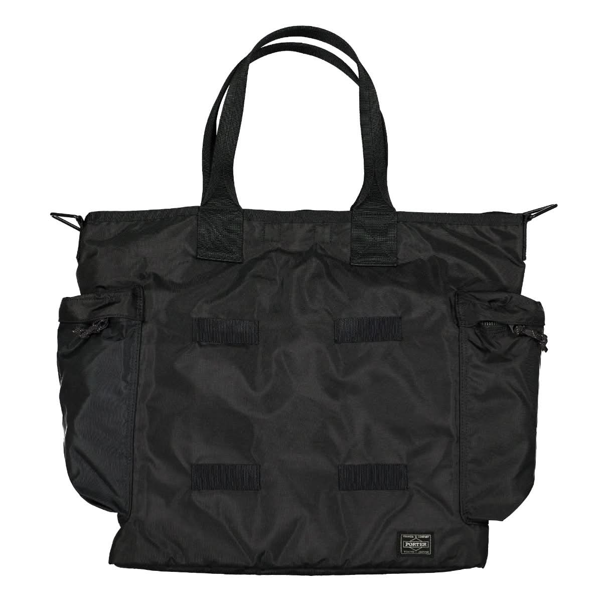 Porter-Yoshida & Co. Force 2Way Tote Bag Black Detail view 1 | Gate
