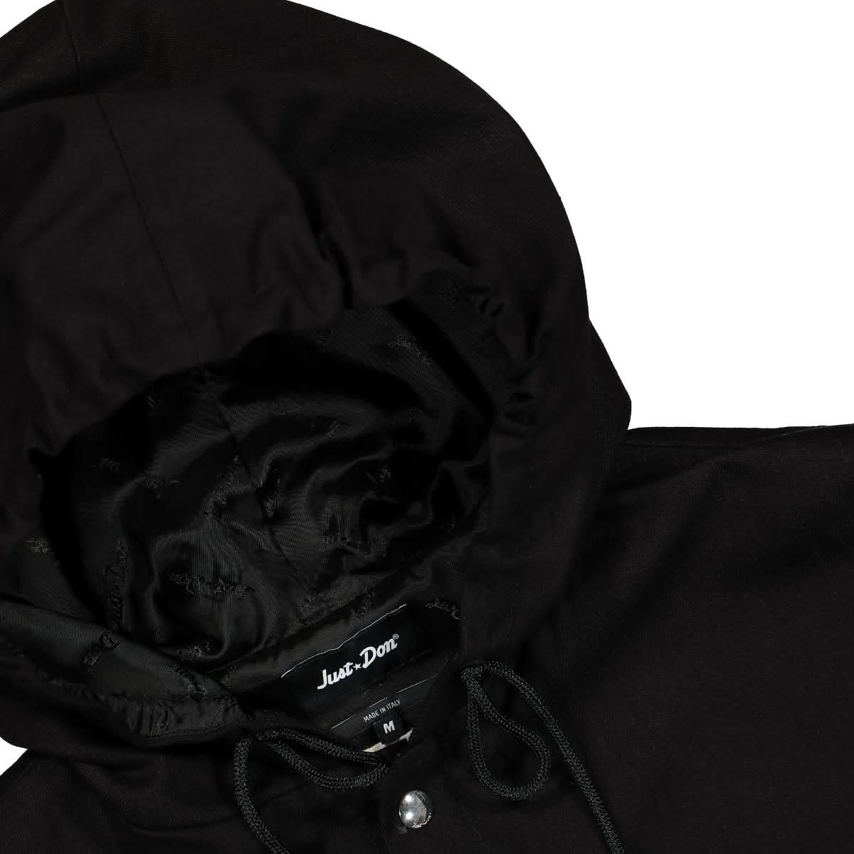 Just Don Cotton Twill Jacket Black Detail view 3 | Gate