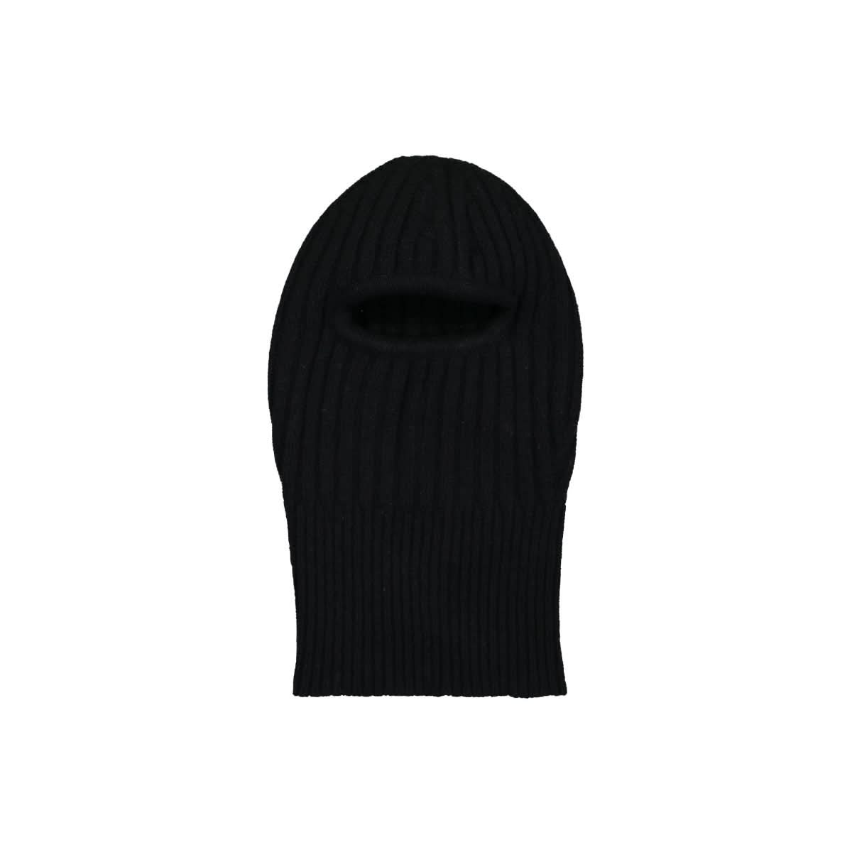 Walter Van Beirendonck Knitted Balaclava Black Detail view 1 | Gate