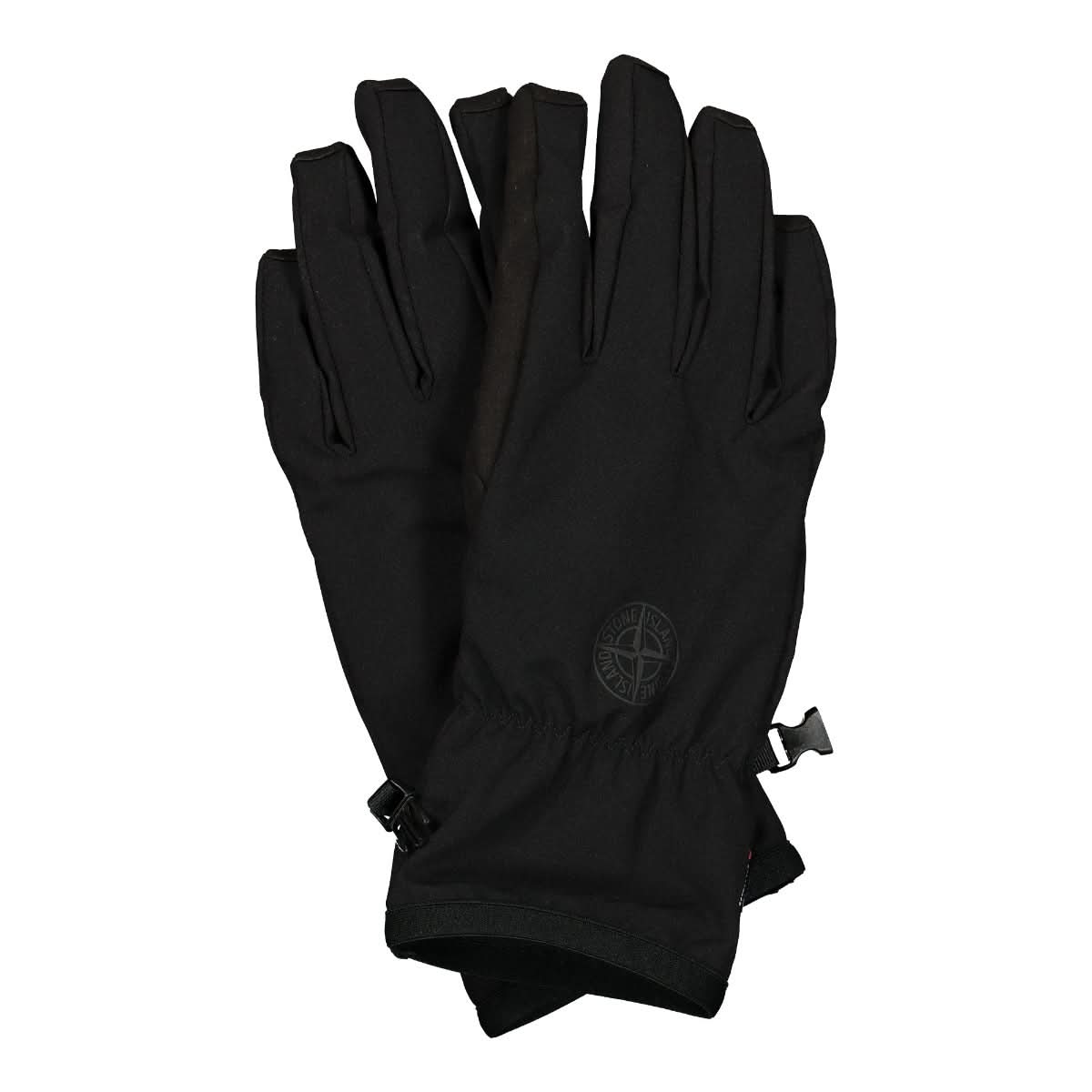 Stone Island Gloves Black Detail view 1 | Gate